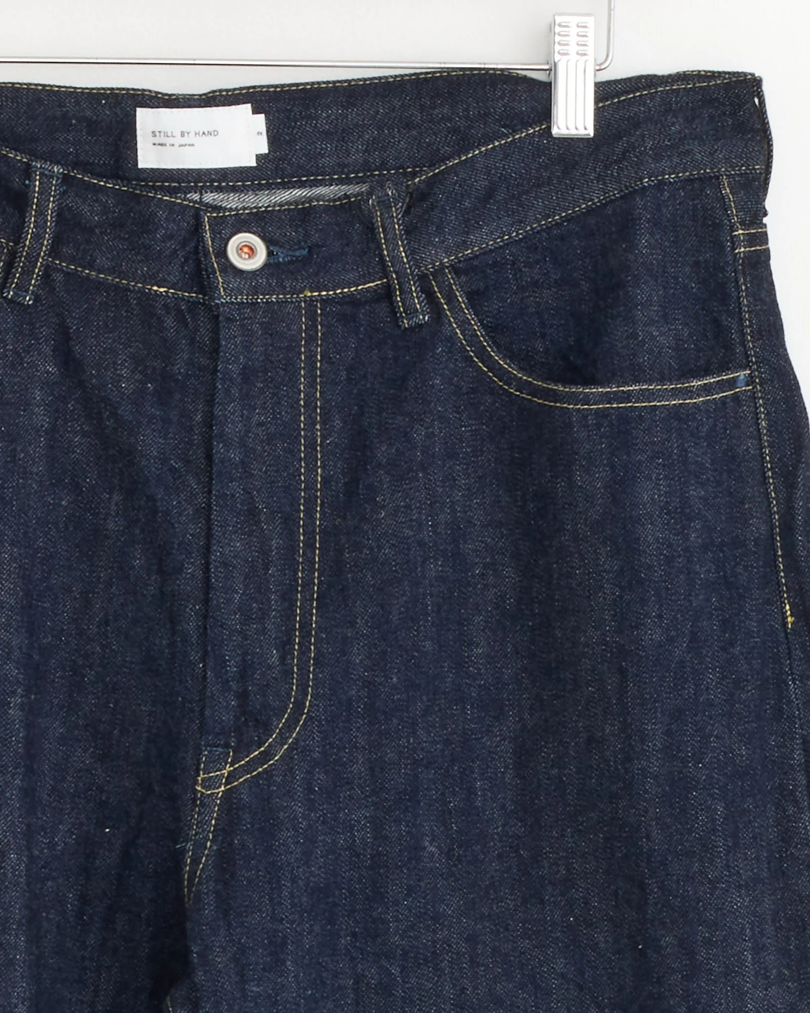 5 Pocket Denim Pant in Navy - Image 2