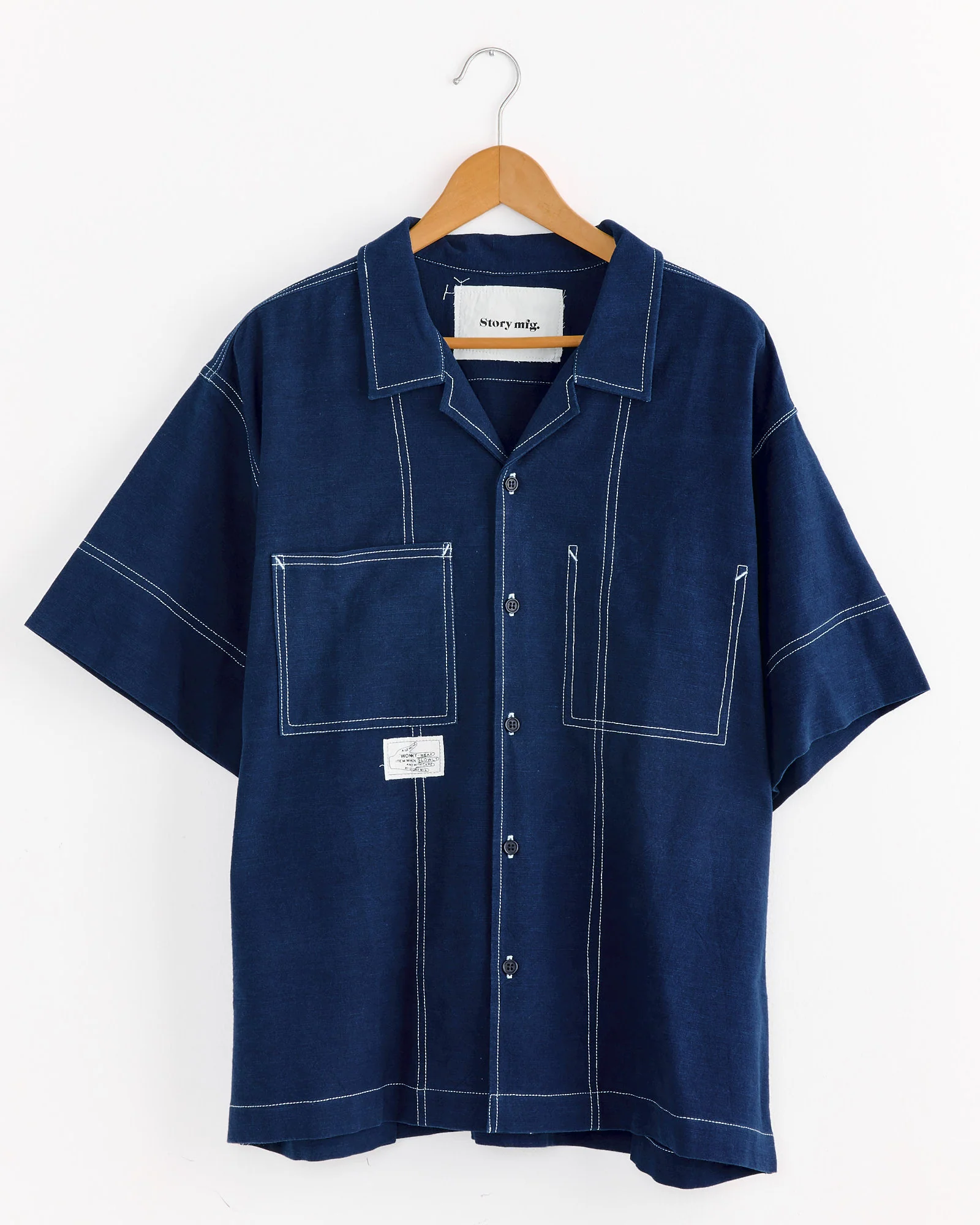 Brake Shirt in Indigo