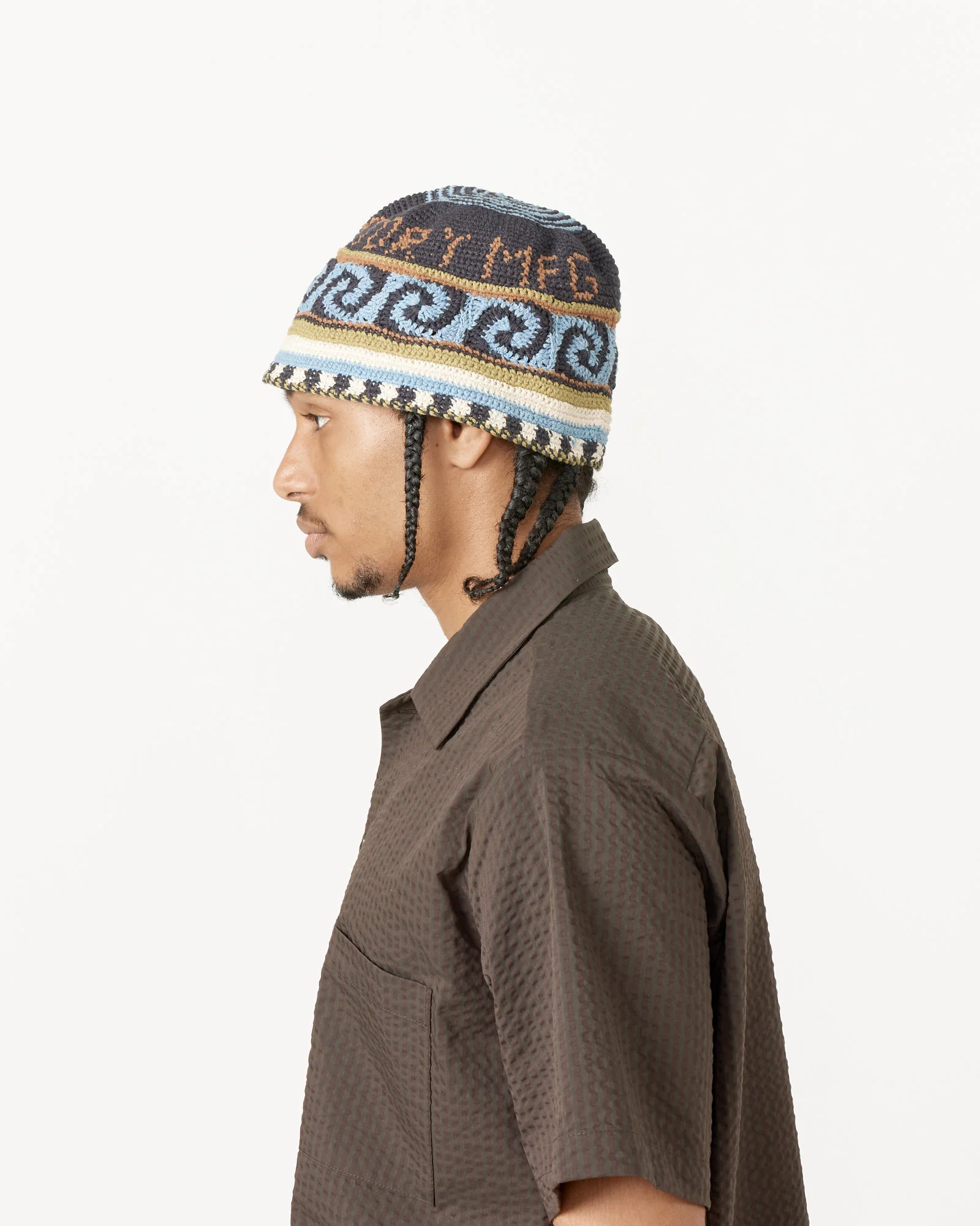 Brew Hat in Black Spiral - Image 4