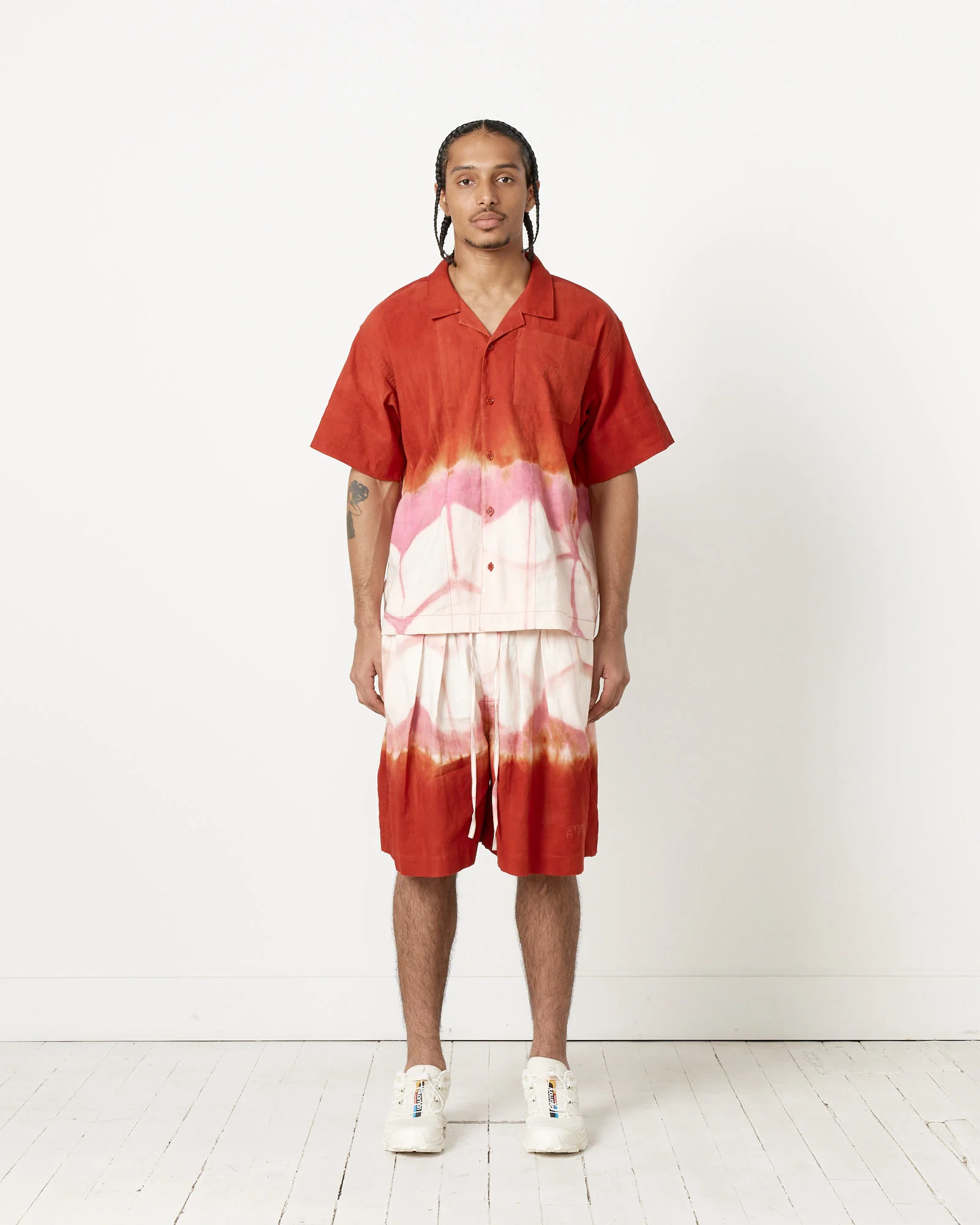 Bridge Shorts in Grapefruit Clamp - Image 2