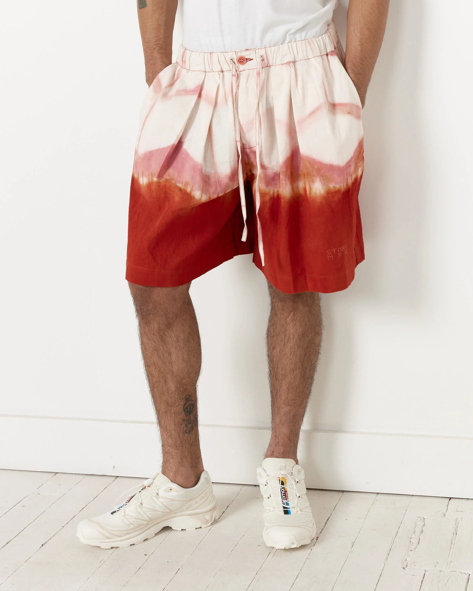 Bridge Shorts in Grapefruit Clamp - Image 3