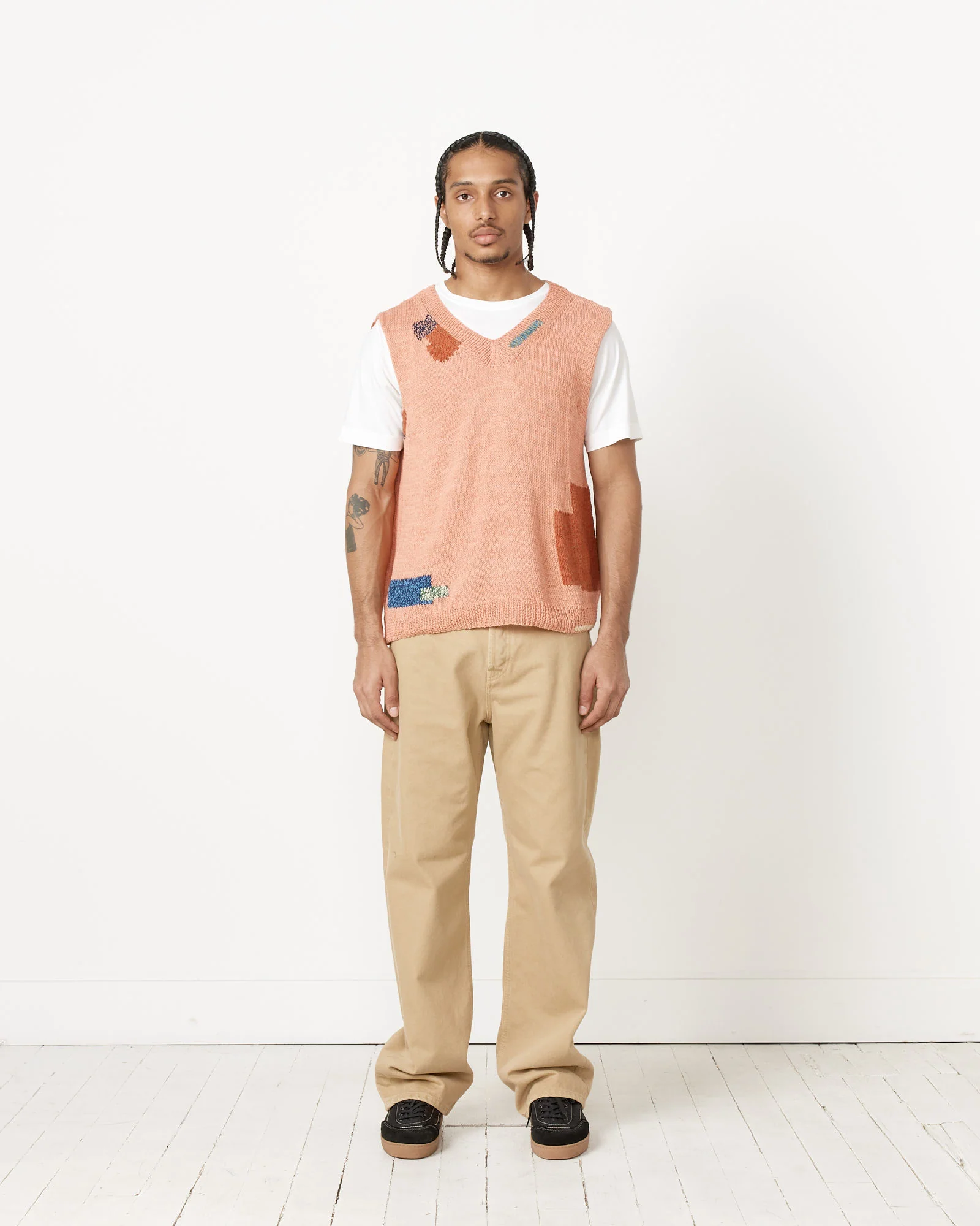 Party Vest in Ancient Pink - Image 2