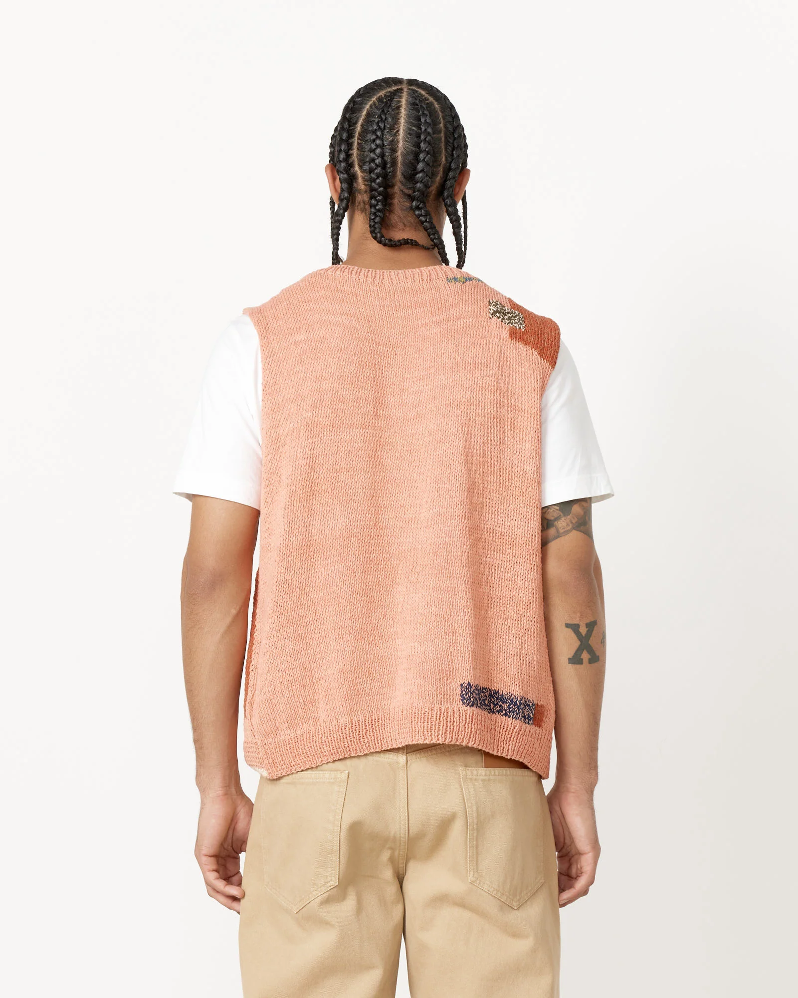 Party Vest in Ancient Pink - Image 5