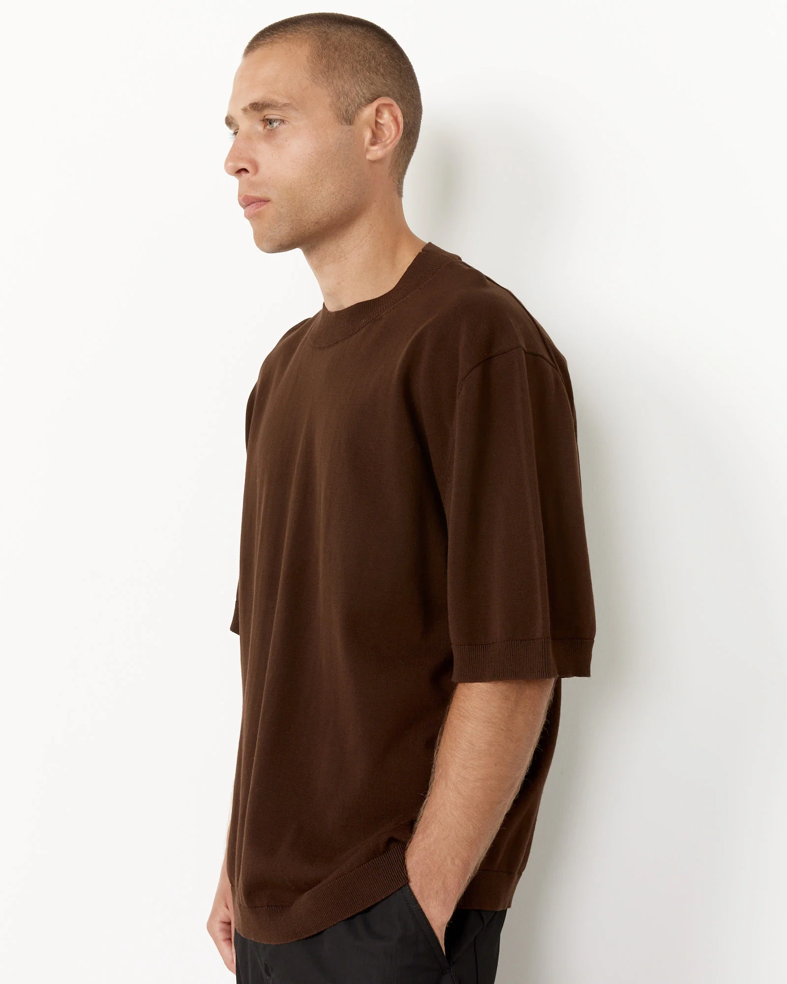 Solaris T-Shirt in Carob - Image 4
