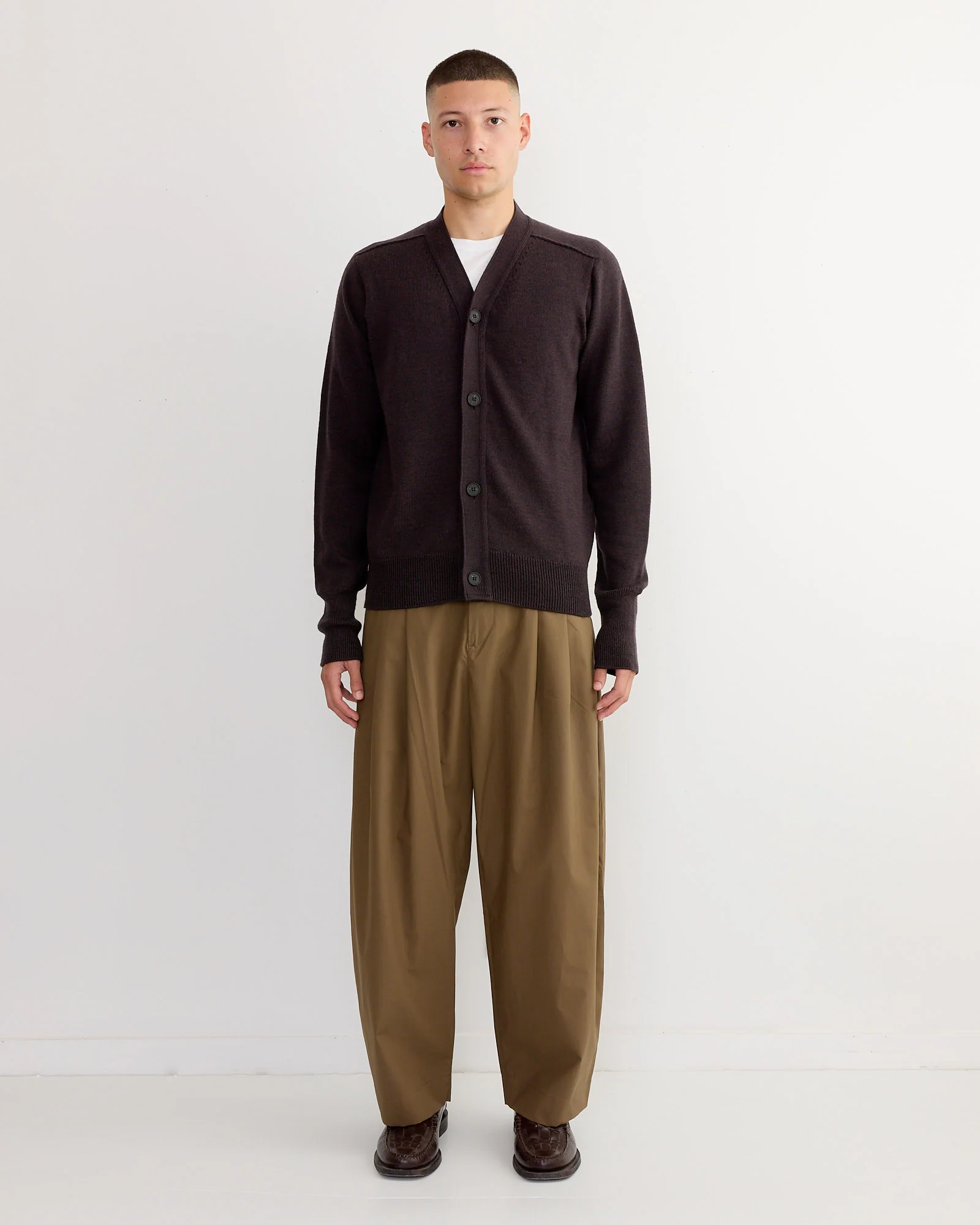 Conan Cardigan in Walnut - Image 2