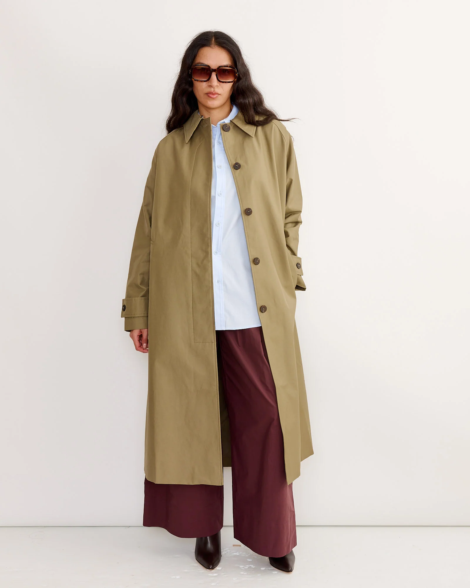 Holin Coat in Dark Dust