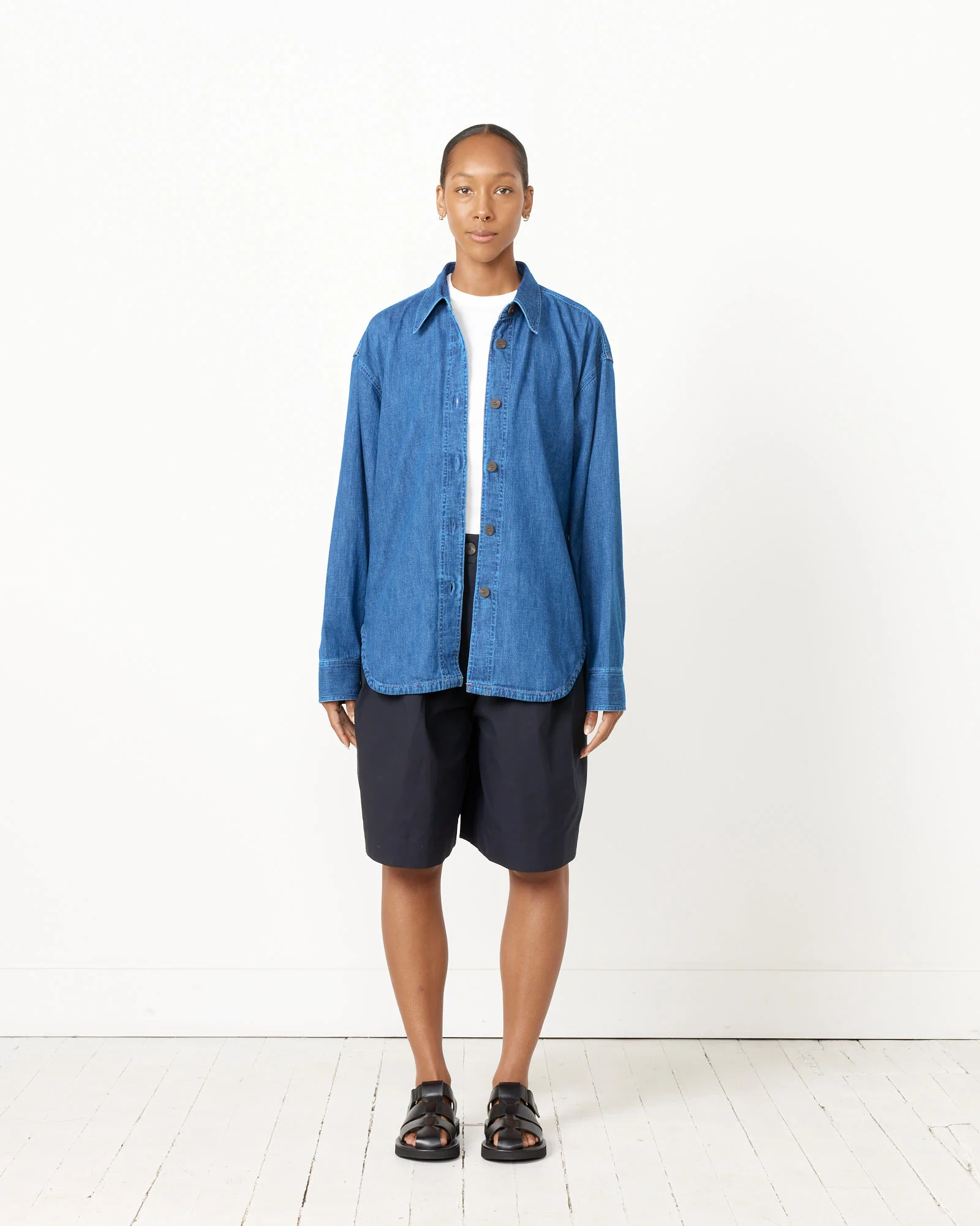 Neel Shirts in Indigo - Image 2