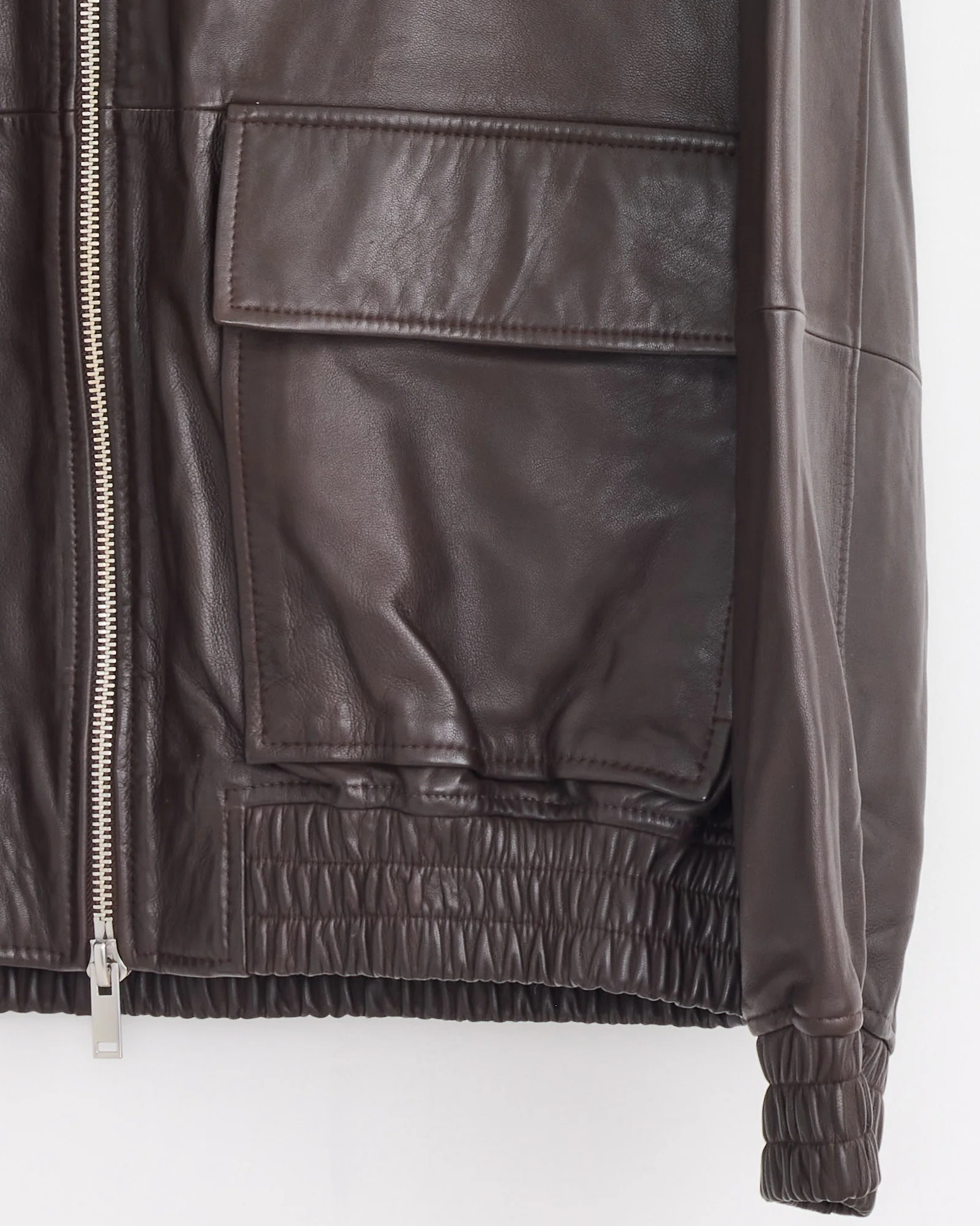 Piston Bomber Jacket in Brown - Image 2