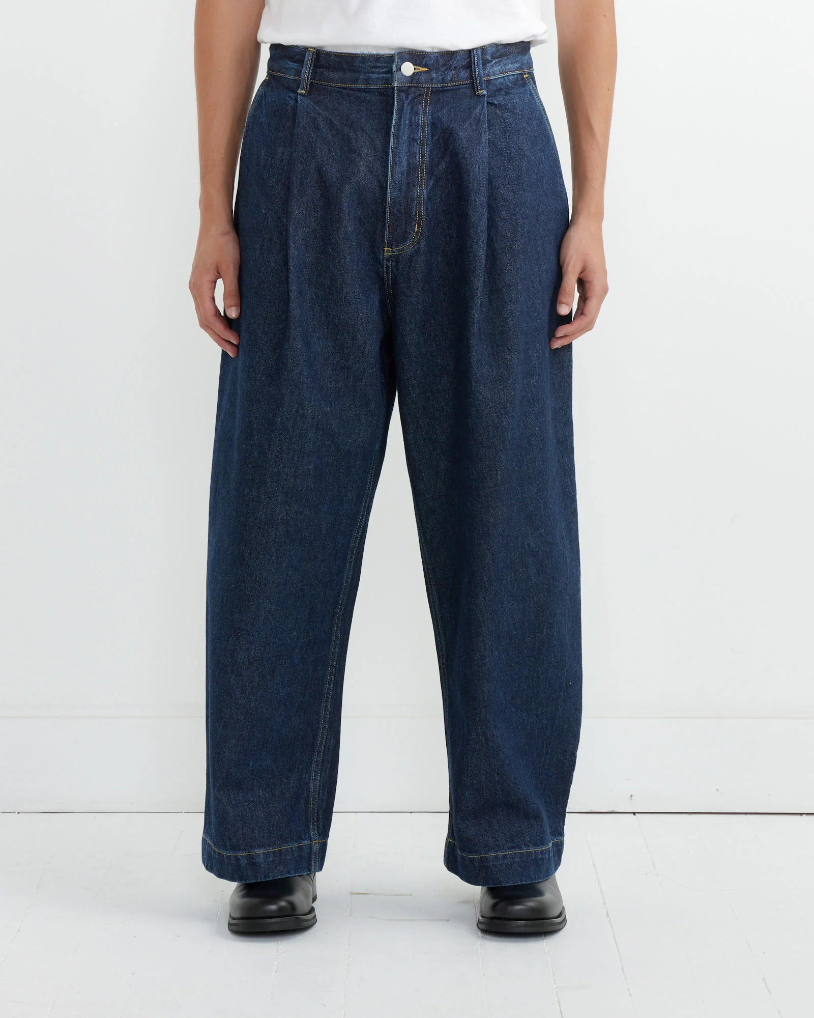 Puch Denim Pant in Blue/Black
