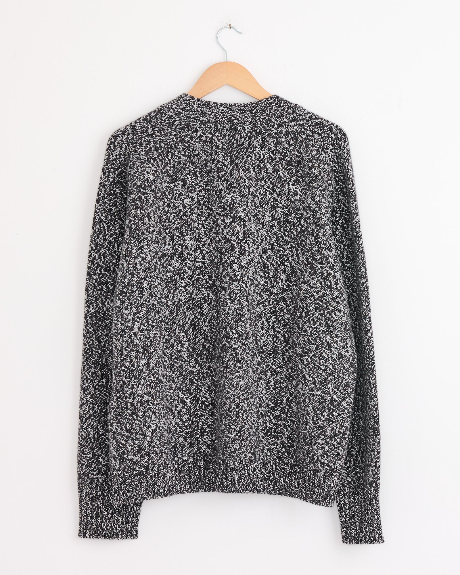 Sen Cardigan in Navy Mouline - Image 3