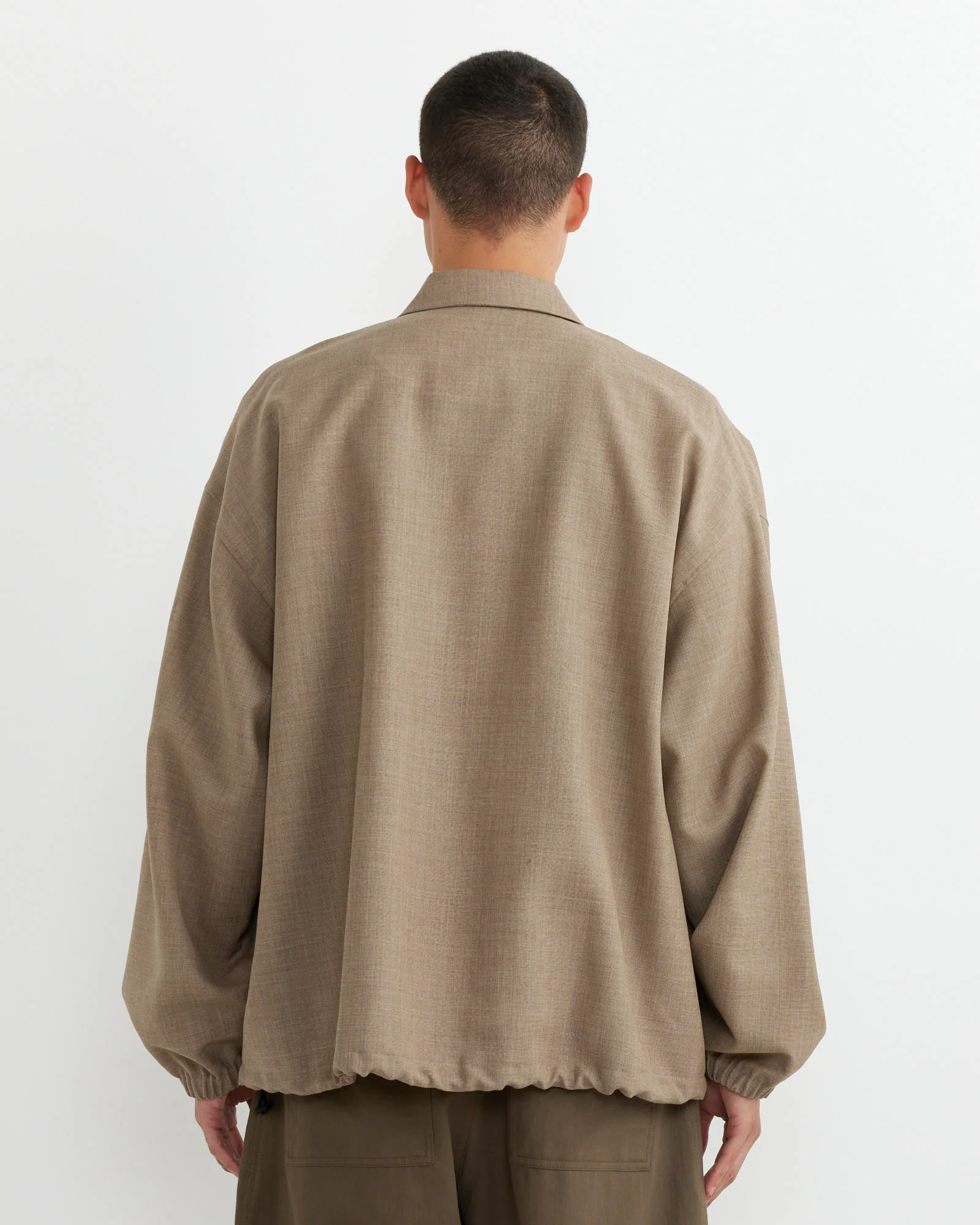 Sphere Jacket in Straw Melange - Image 5