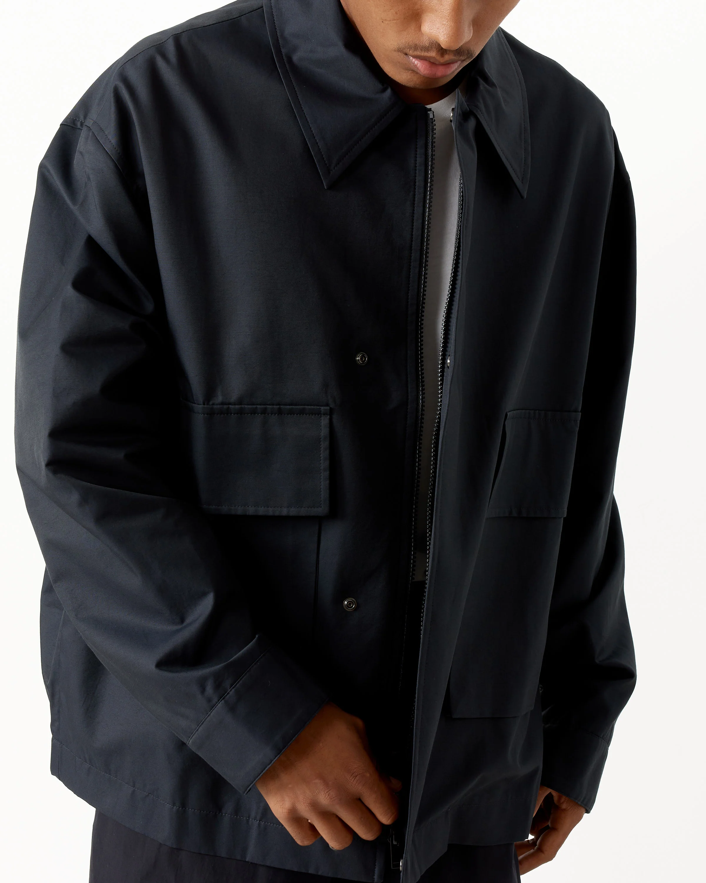 Zipped Cargo Jacket - Image 4