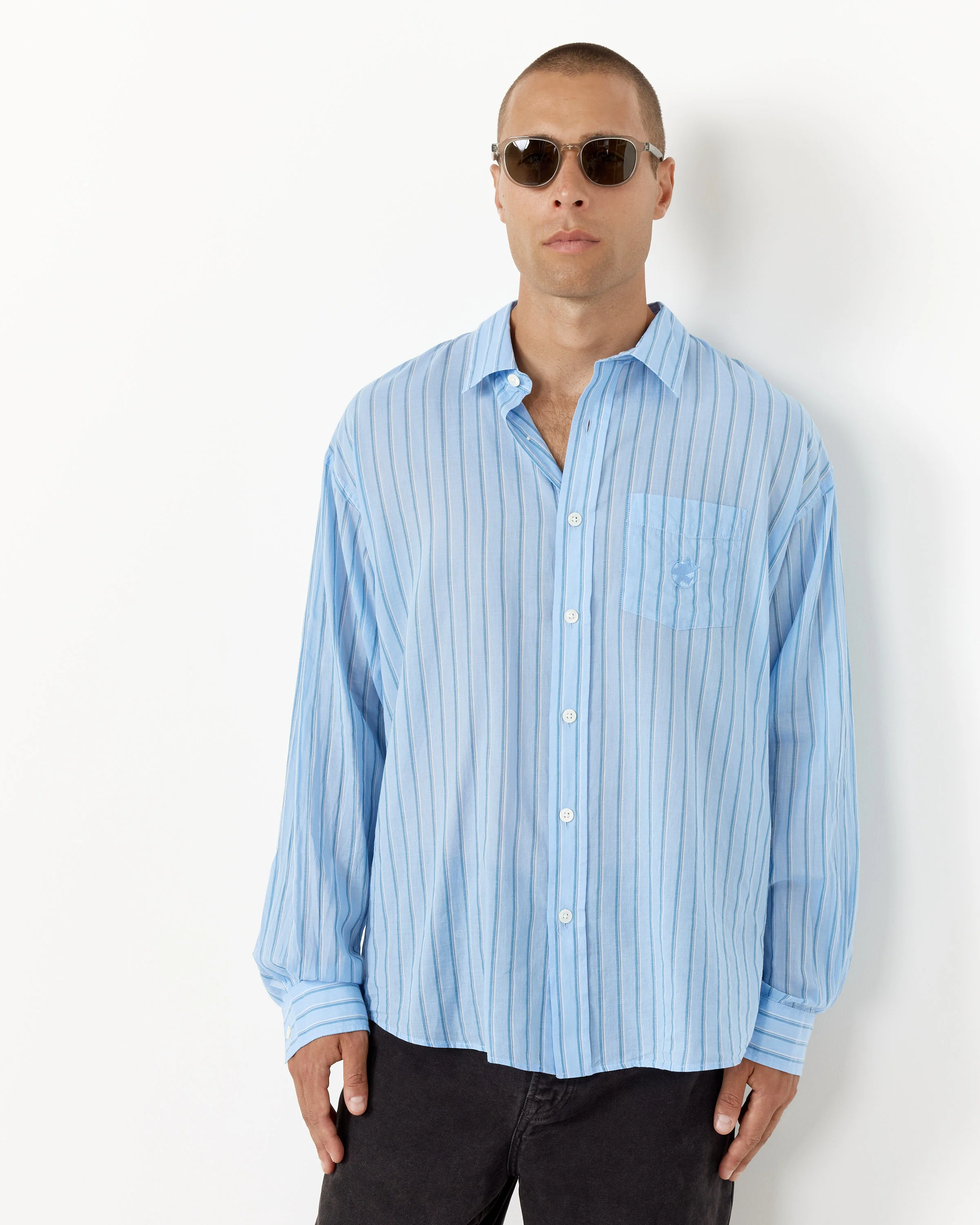 Light Weight Classic Stripe Shirt - Image 2
