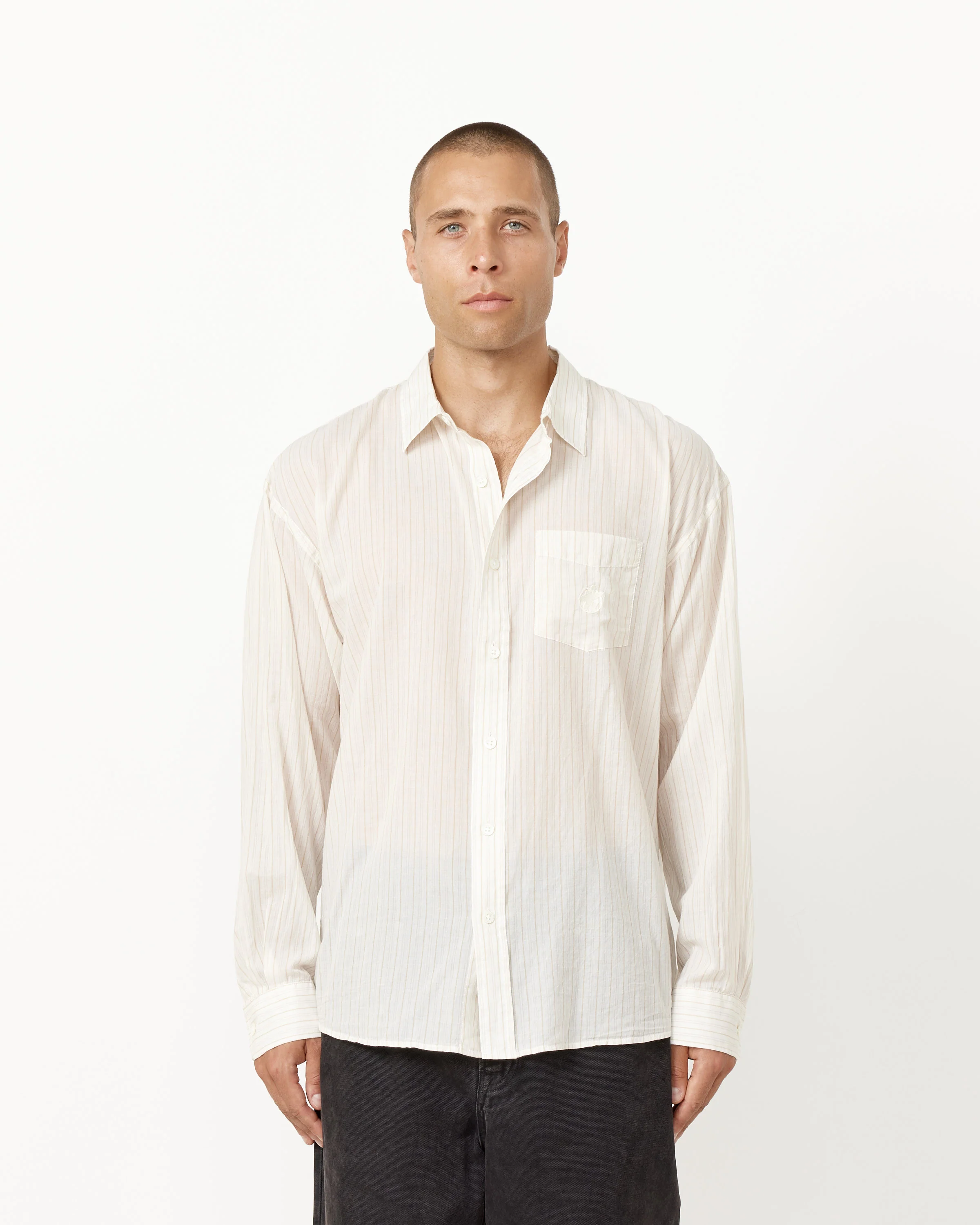 Light Weight Classic Stripe Shirt - Image 6