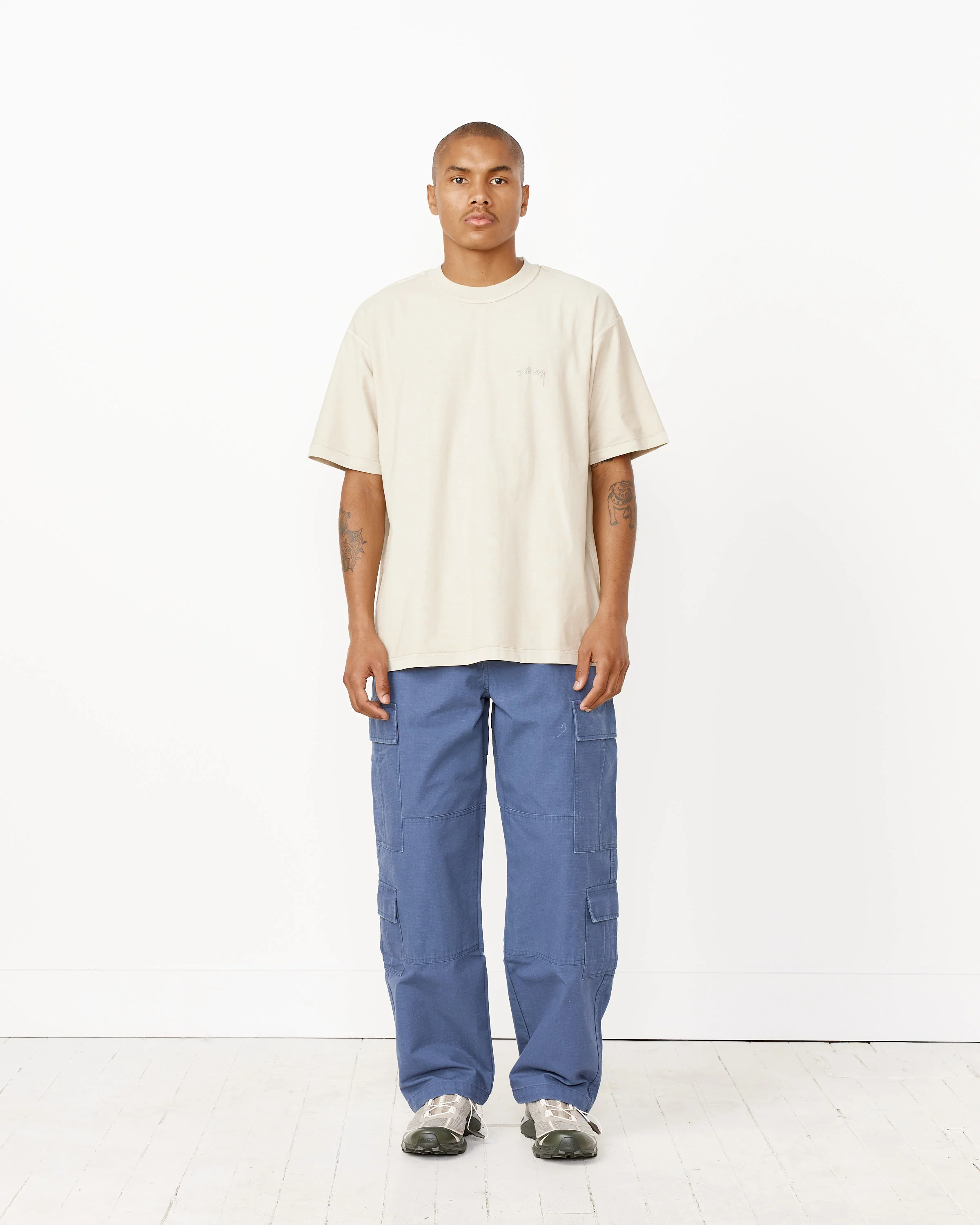 Pigment Dyed Inside Out Crew - Image 3
