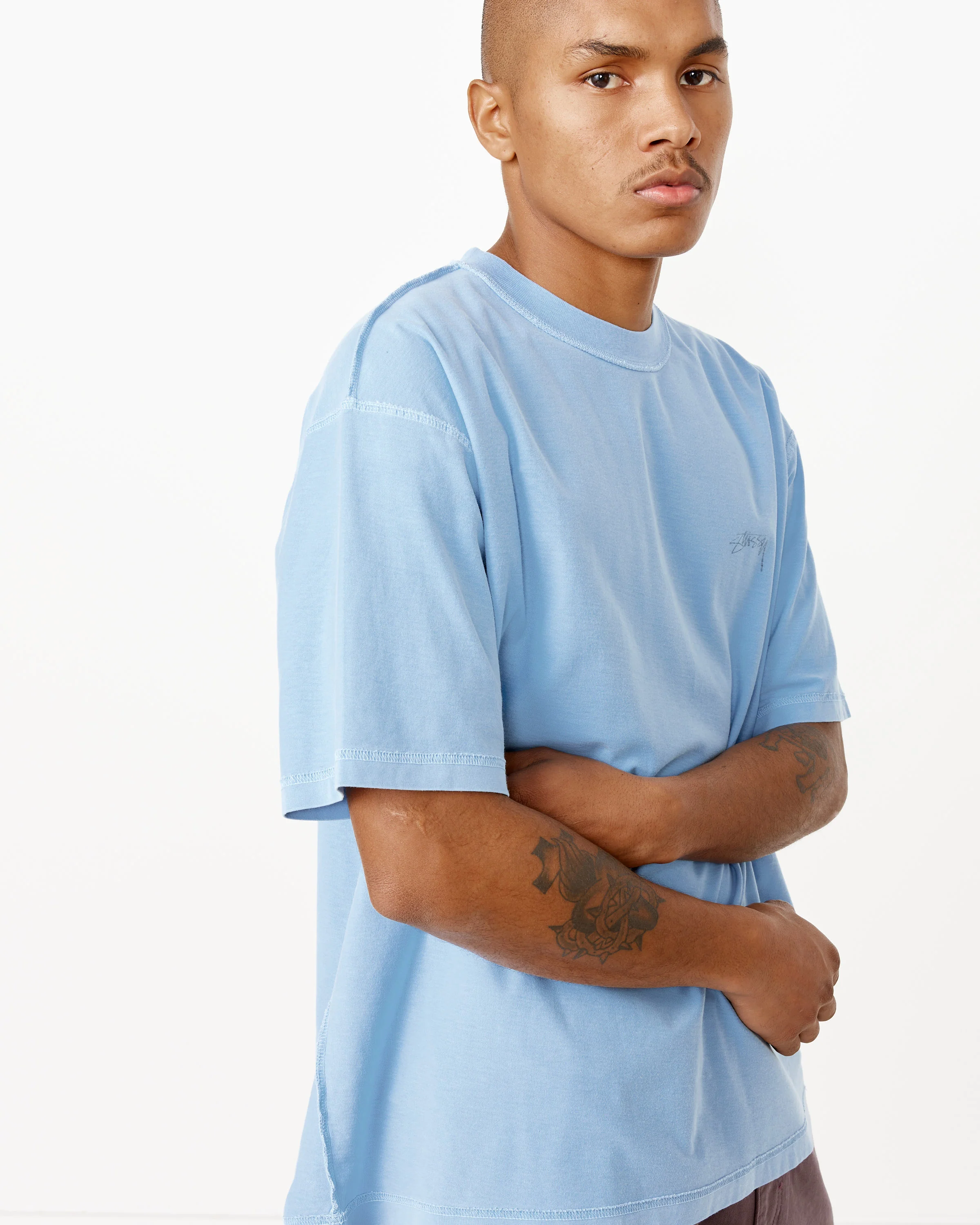 Pigment Dyed Inside Out Crew - Image 9