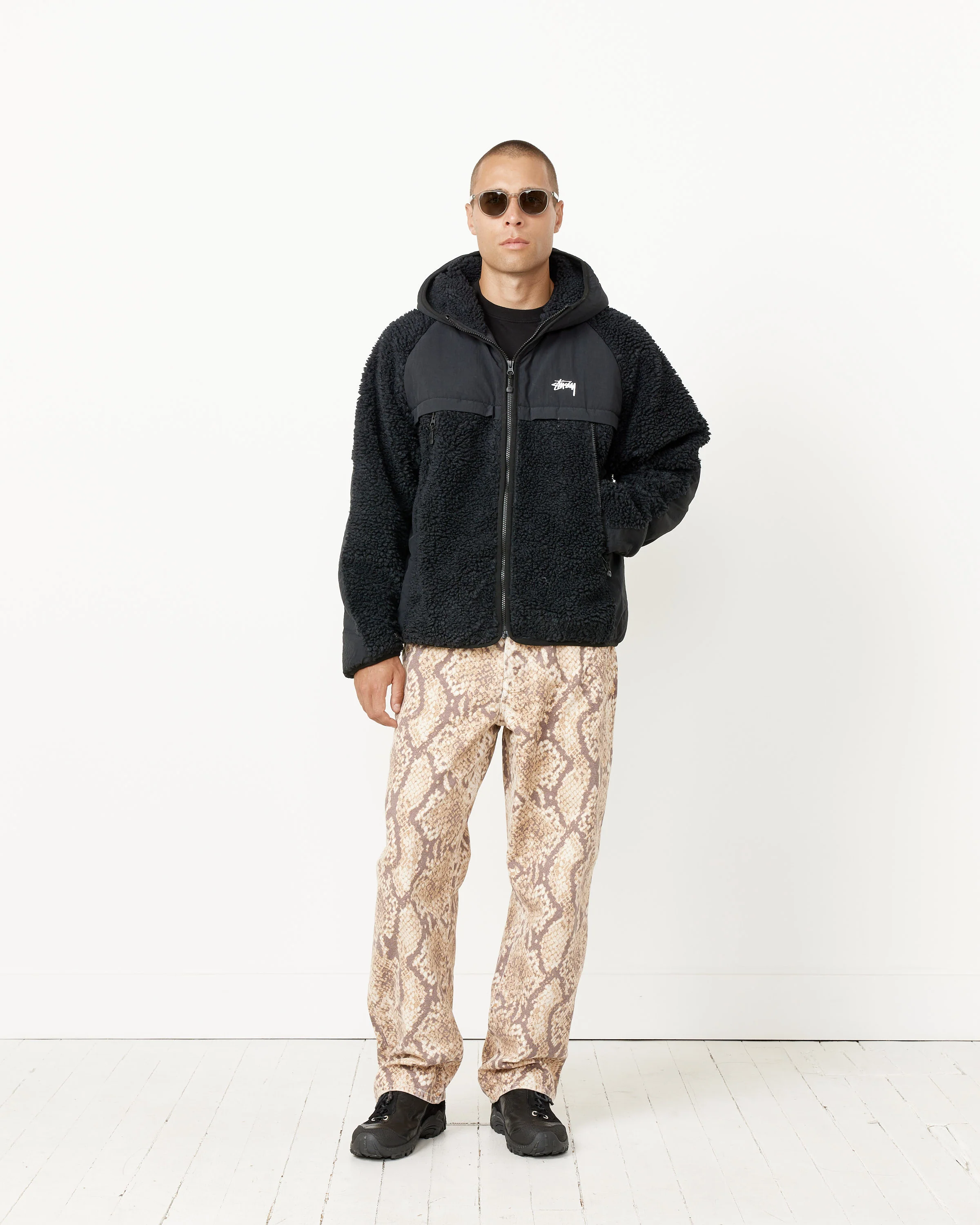 Sherpa Paneled Hooded Jacket - Image 3