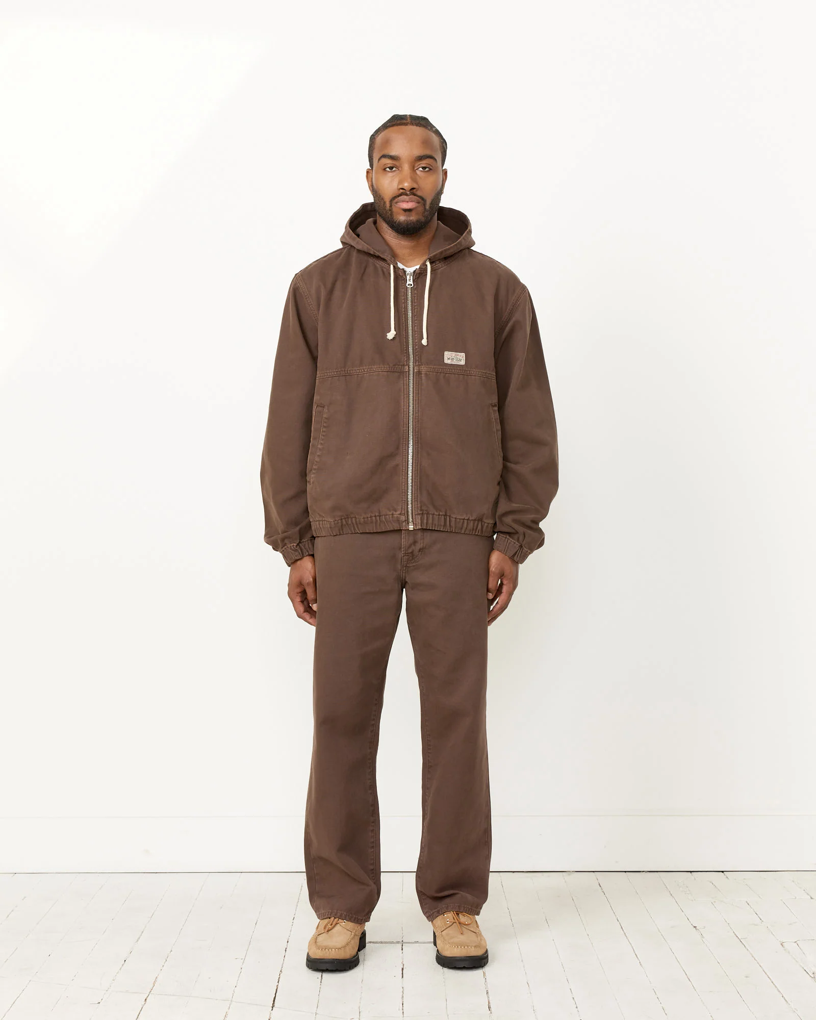Work Jacket in Brown - Image 2