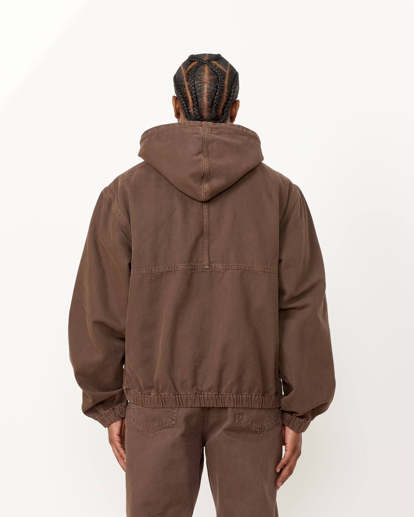 Work Jacket in Brown - Image 5
