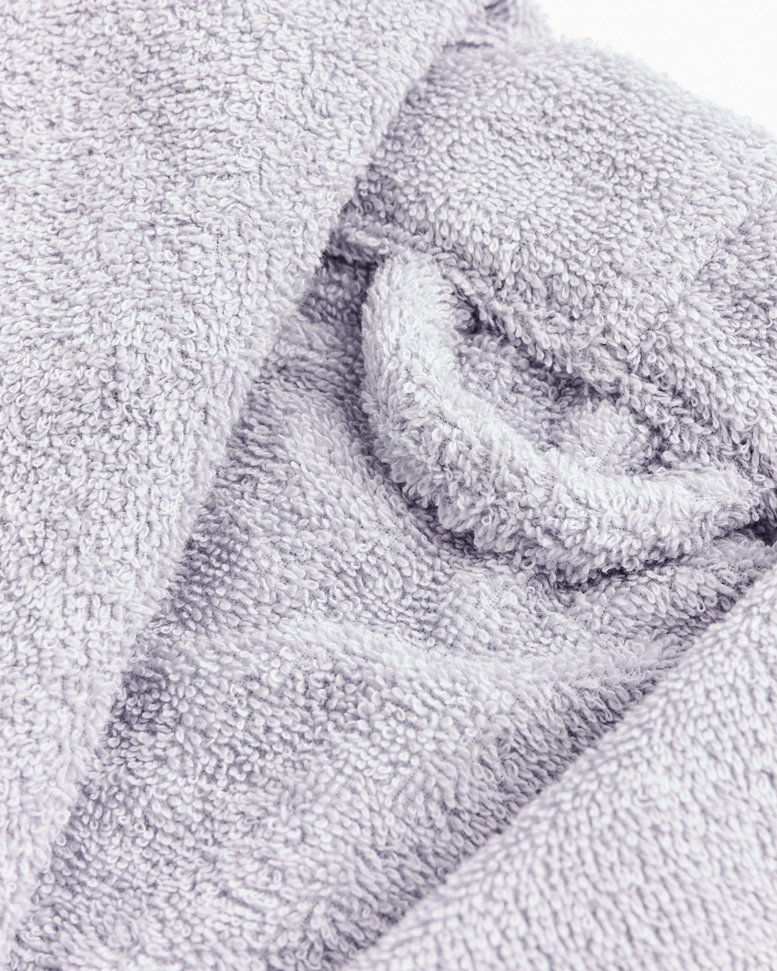 Hooded Bathrobe in Lavender - Image 5