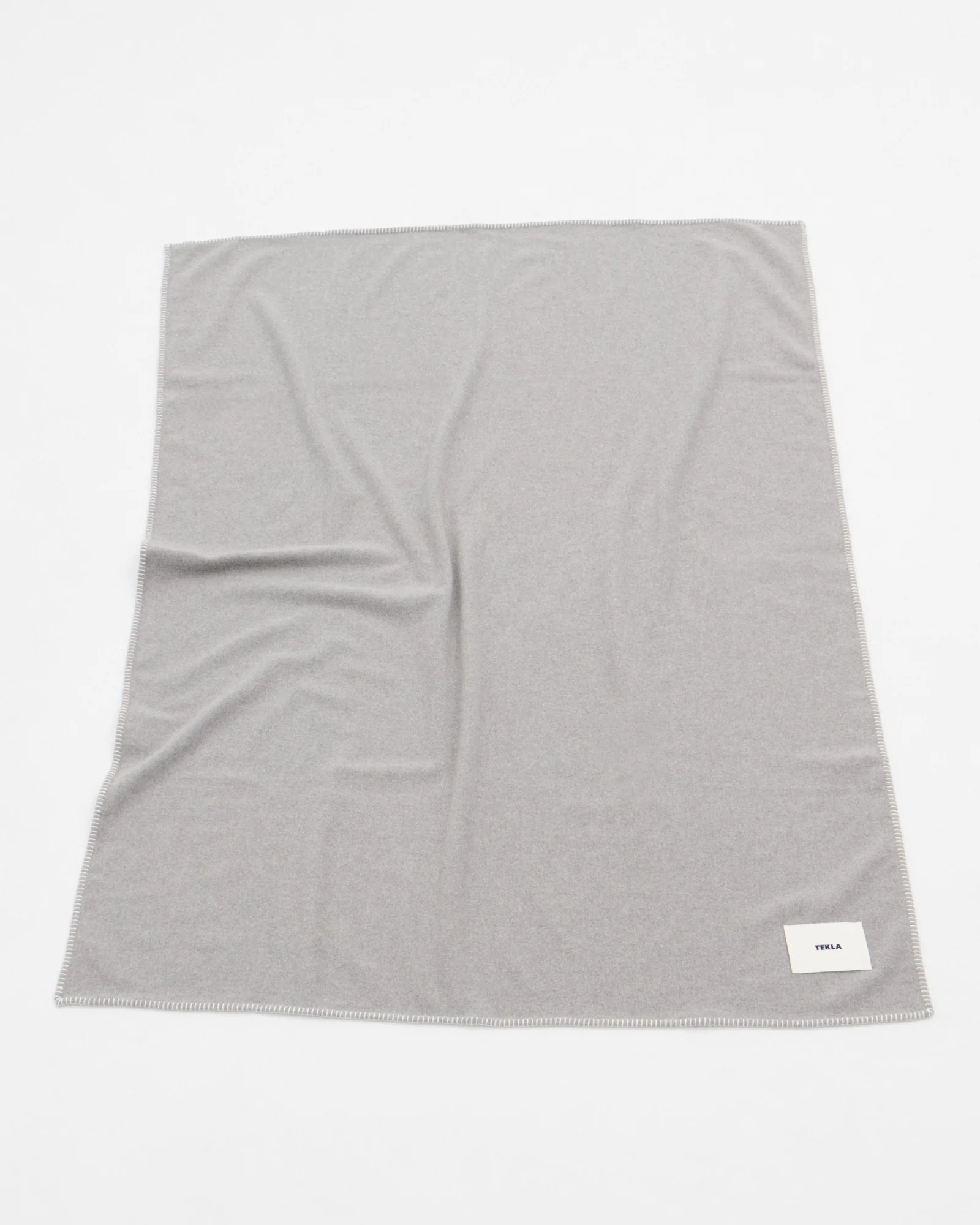 Lambswool Blanket in Ash - Image 2