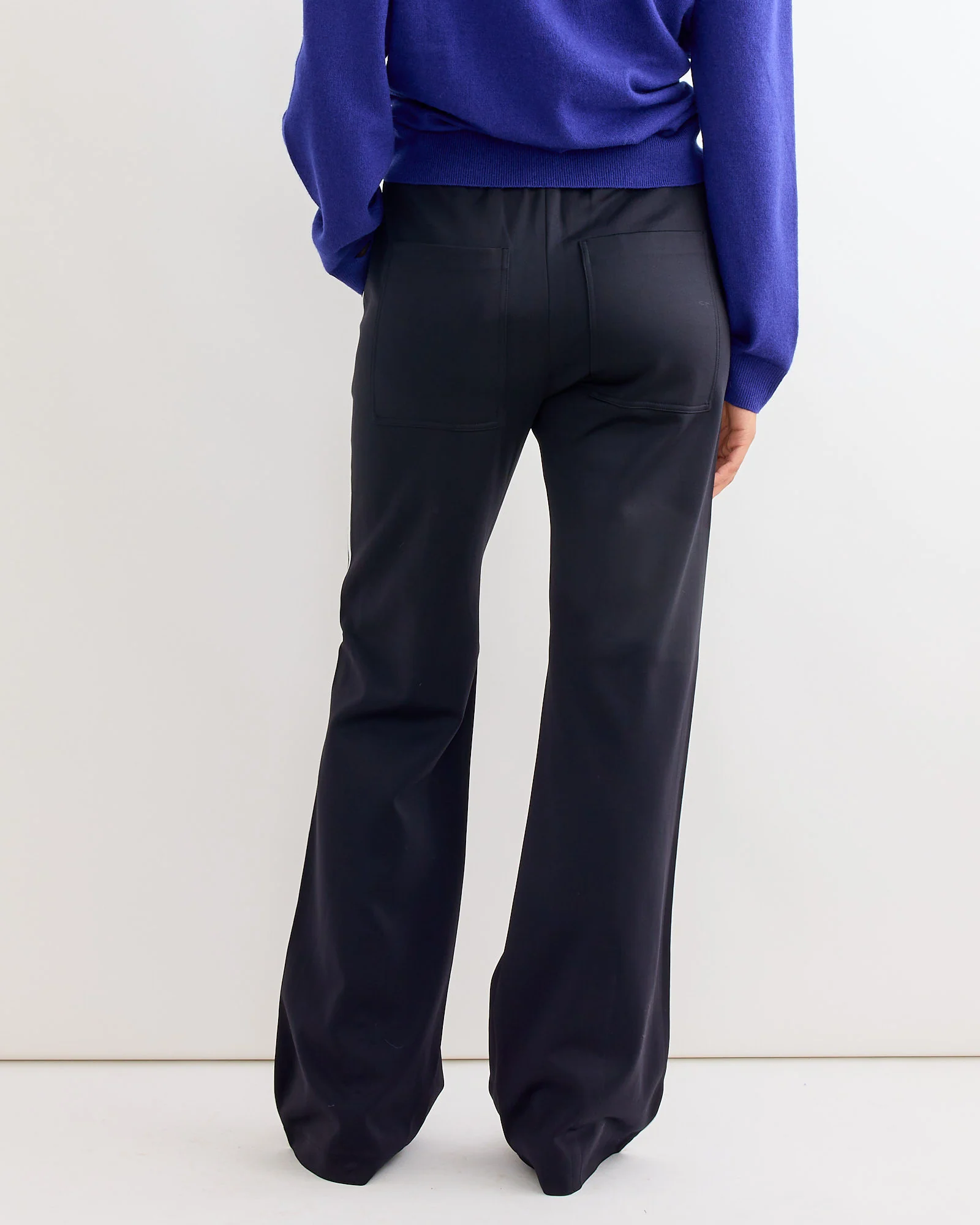 Active Knit Scottie Striped Jogger in Black Multi - Image 3