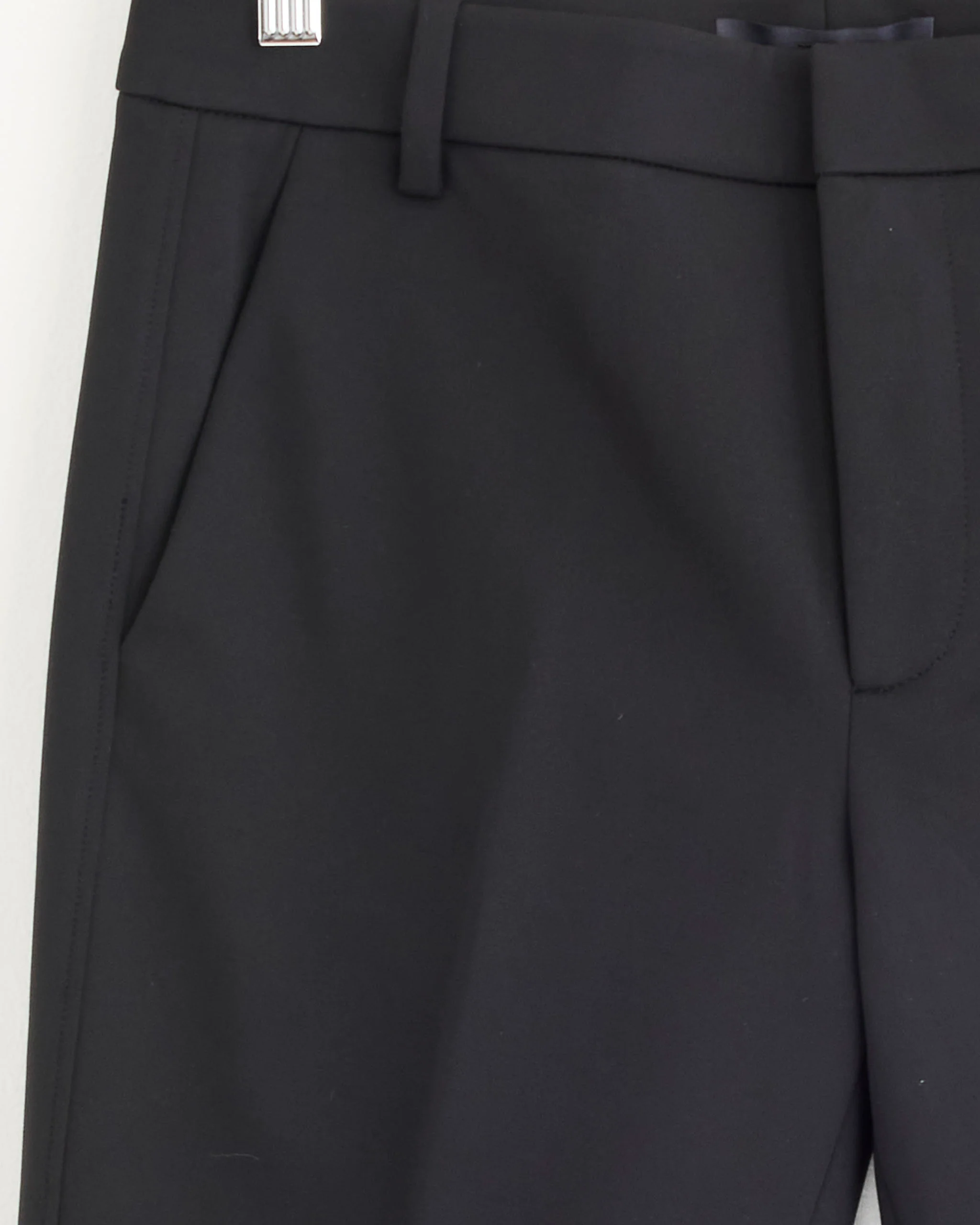 Compact Tech Knit Bootcut Pant in Black - Image 2