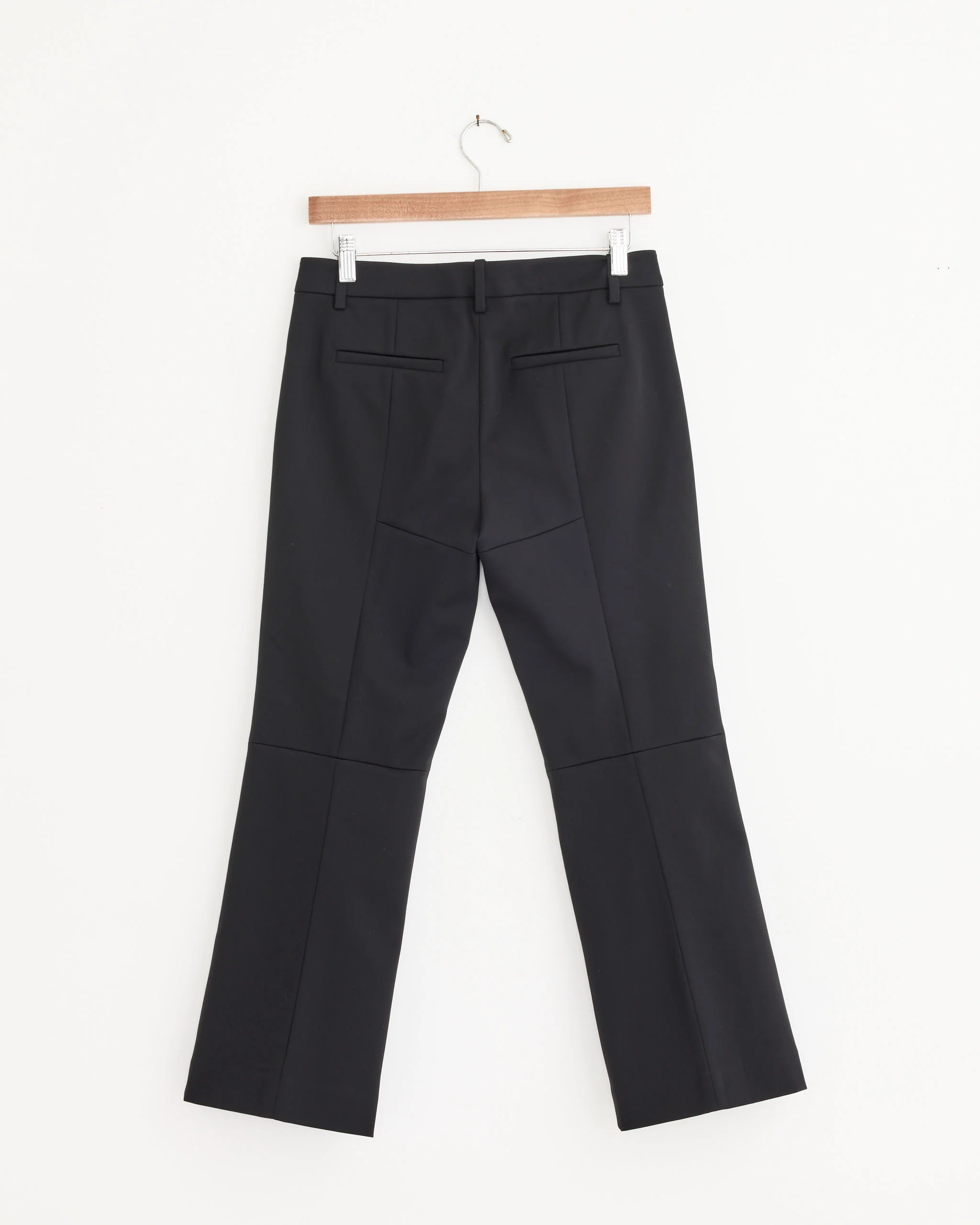 Compact Tech Knit Bootcut Pant in Black - Image 3