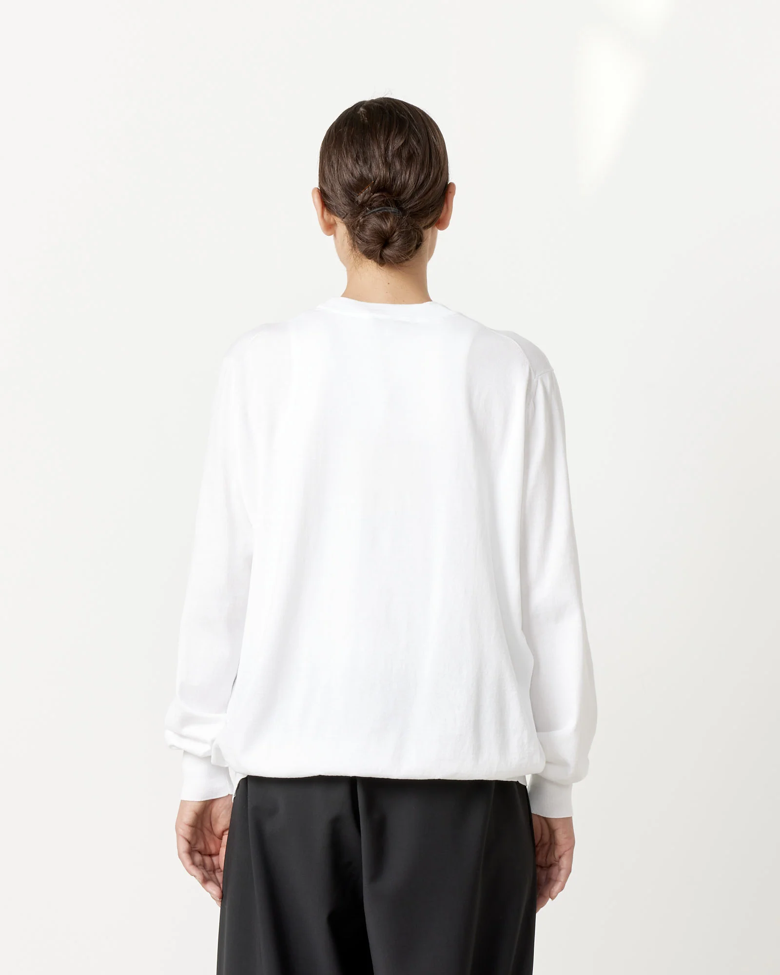 Perfect Mens Pullover in White - Image 5