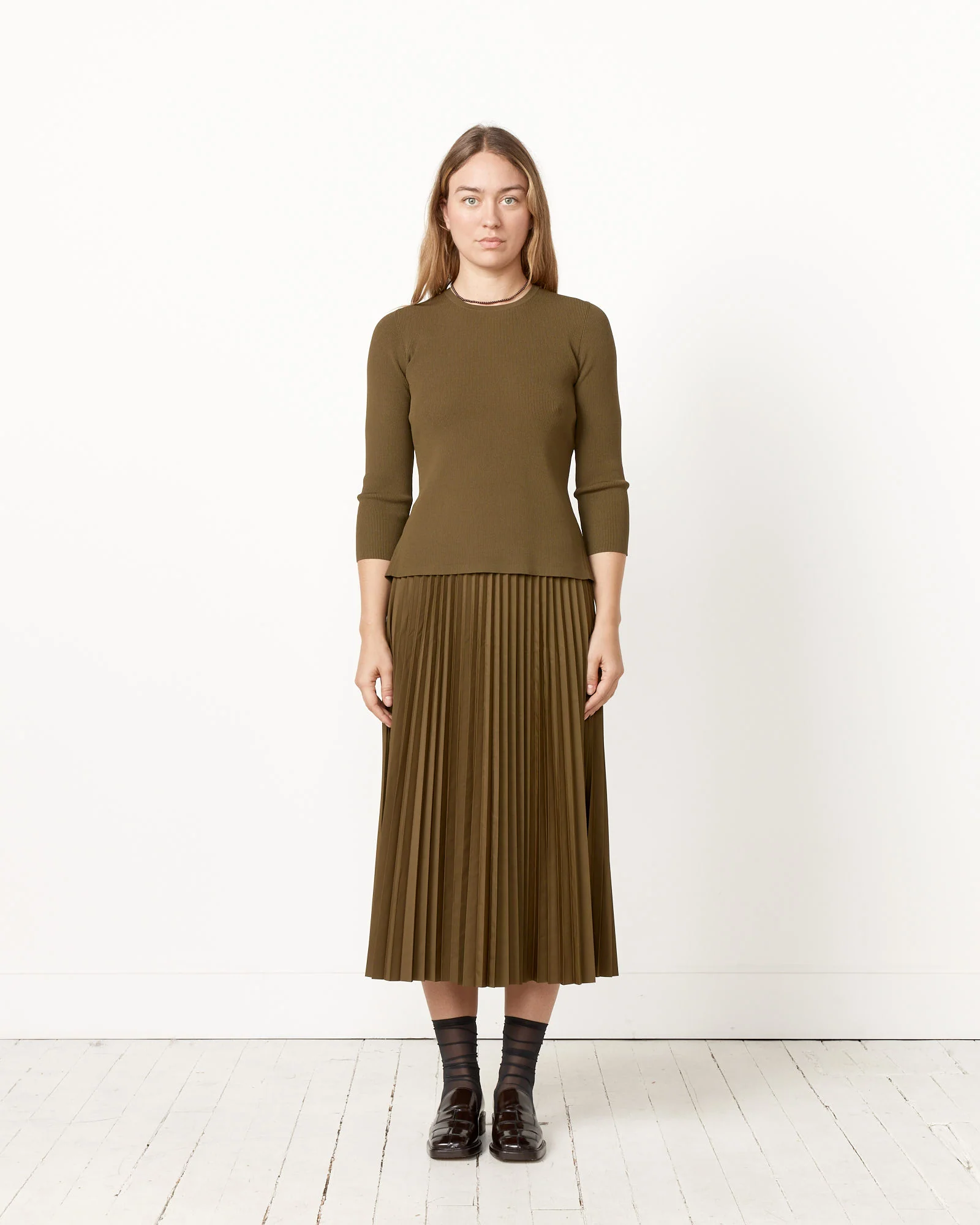 Pleated Pullon Skirt - Image 3
