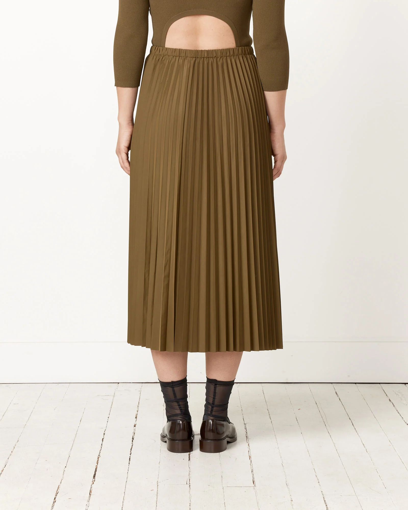 Pleated Pullon Skirt - Image 4