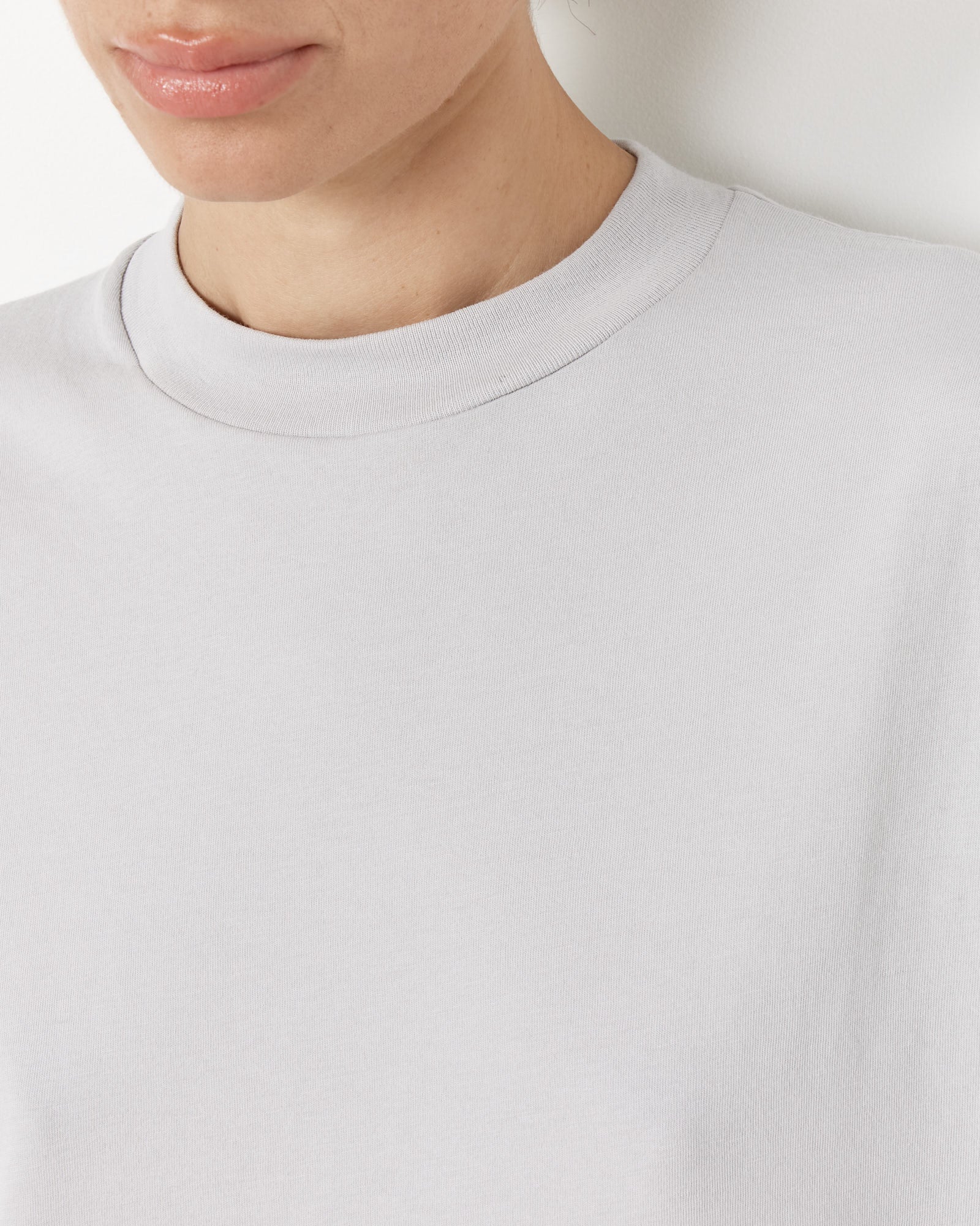 Progam Mock Neck T-Shirt in Greystone - Image 3