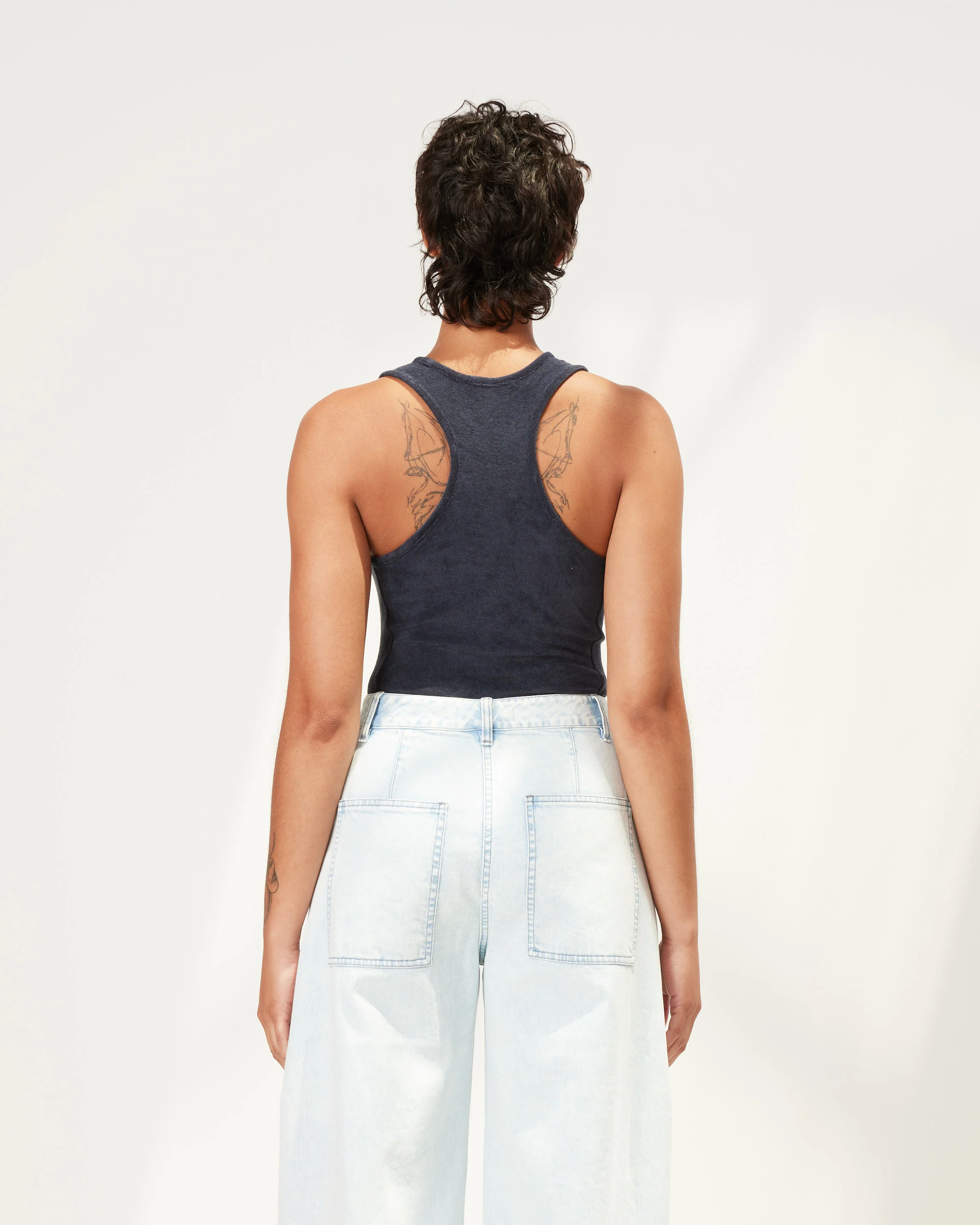 Summer Terry Racerback Bodysuit - Image 4