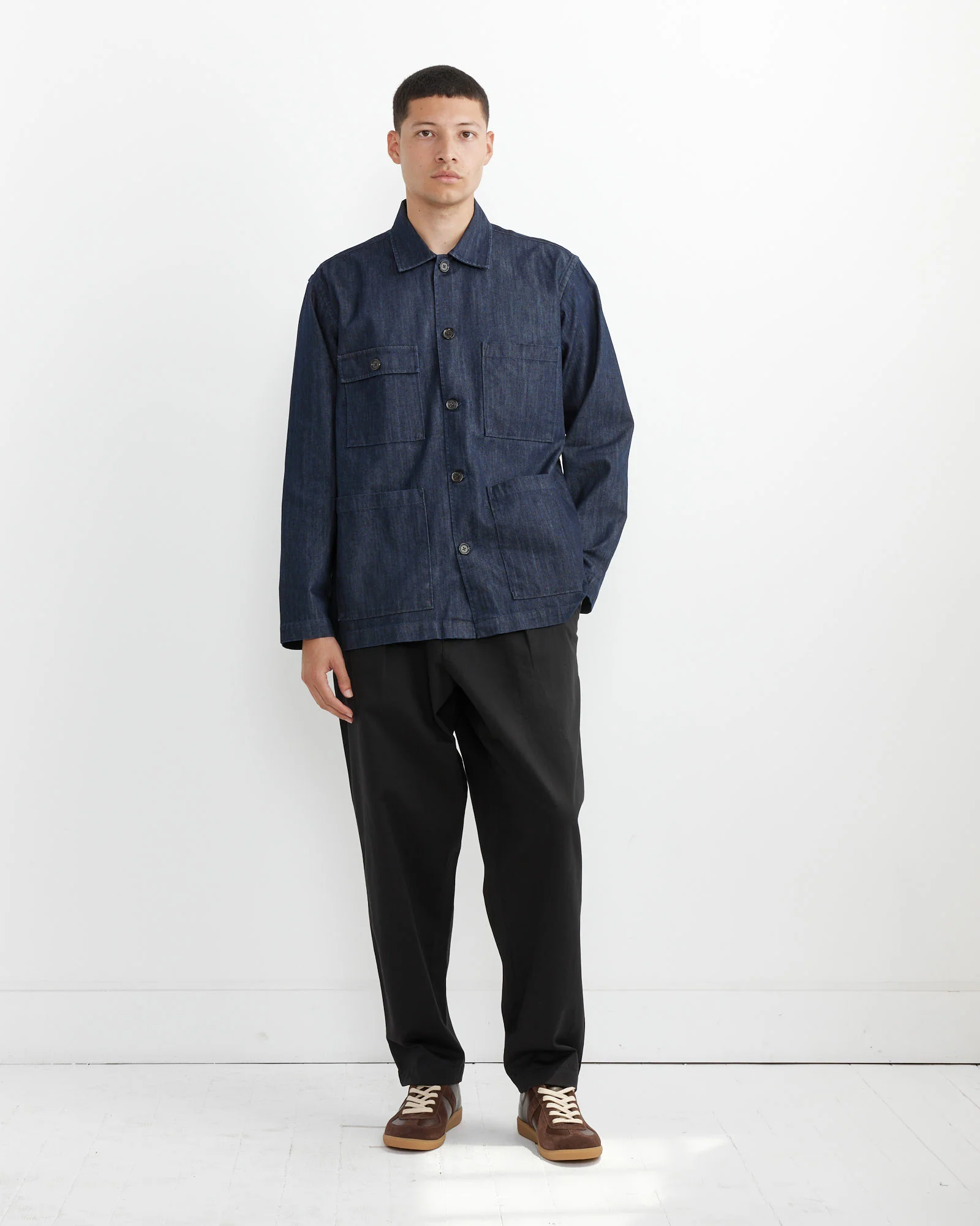 Dockside Jacket in Indigo - Image 2