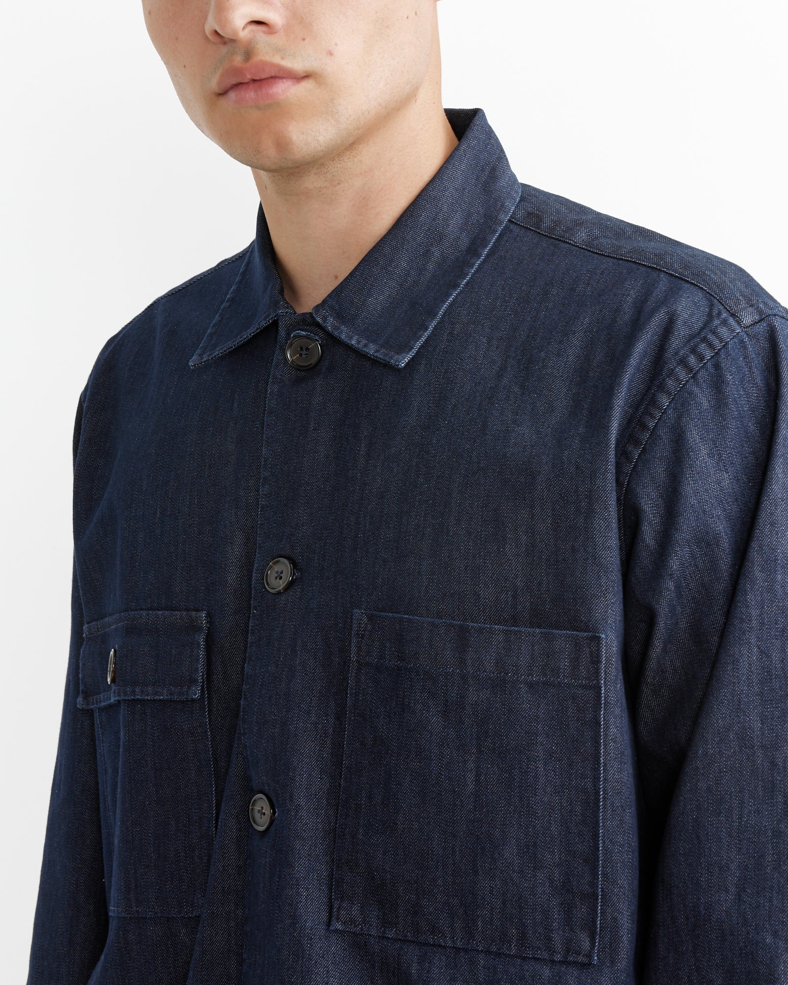 Dockside Jacket in Indigo - Image 3
