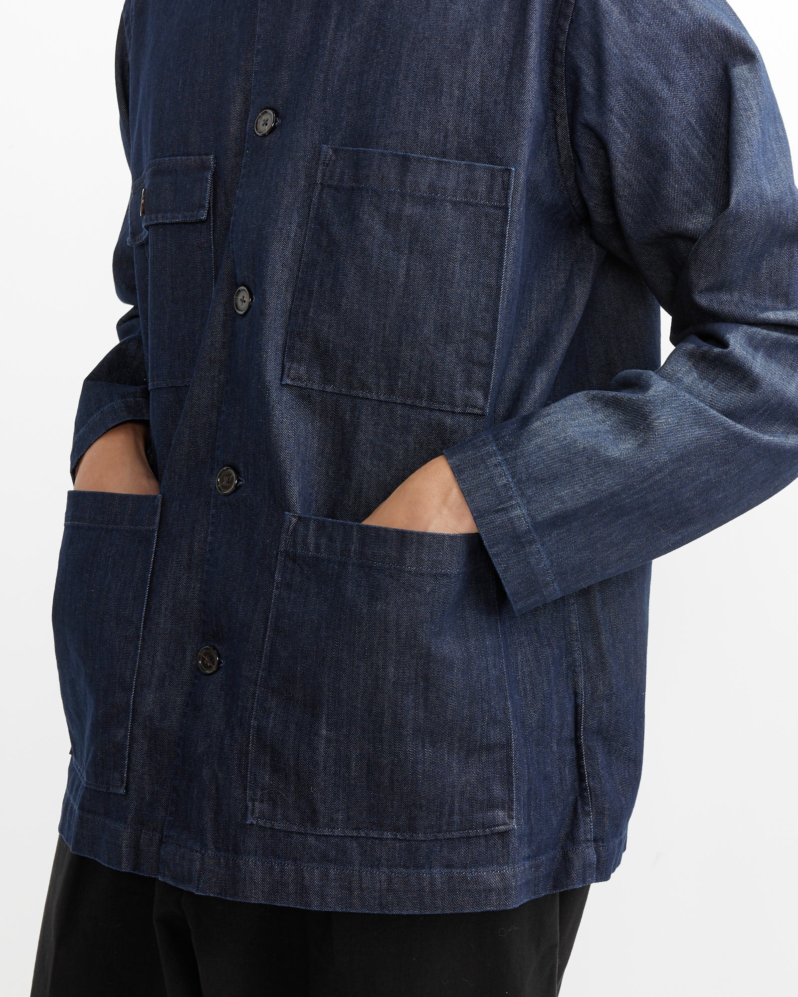 Dockside Jacket in Indigo - Image 4