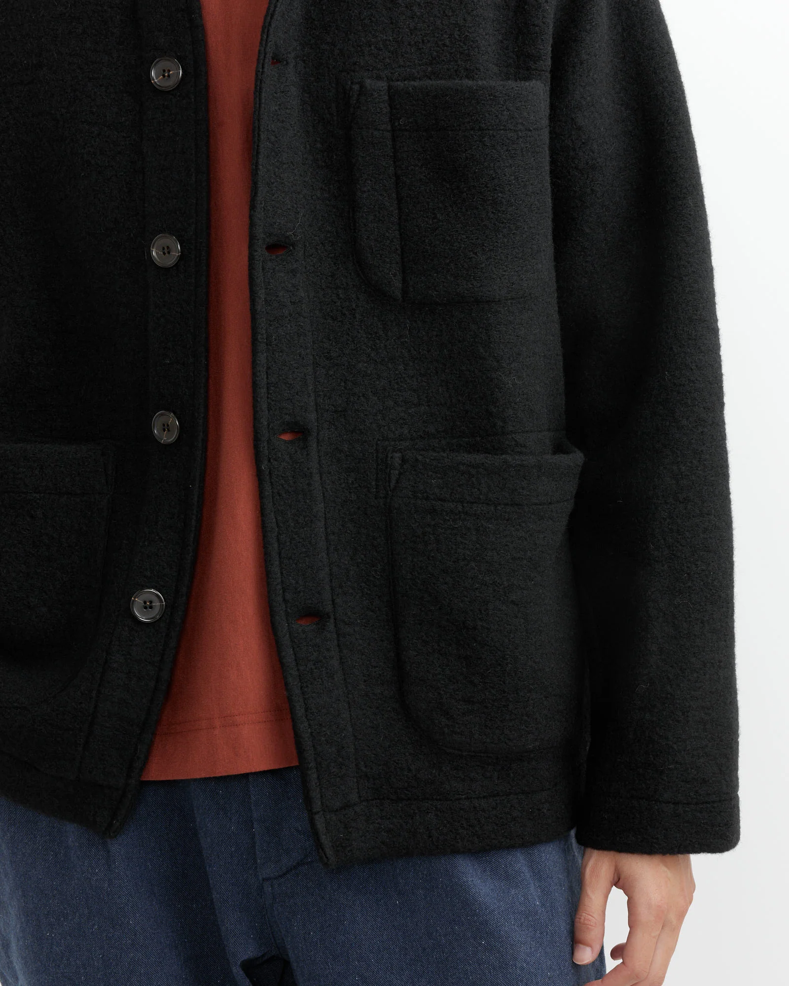 Field Jacket in Black - Image 3