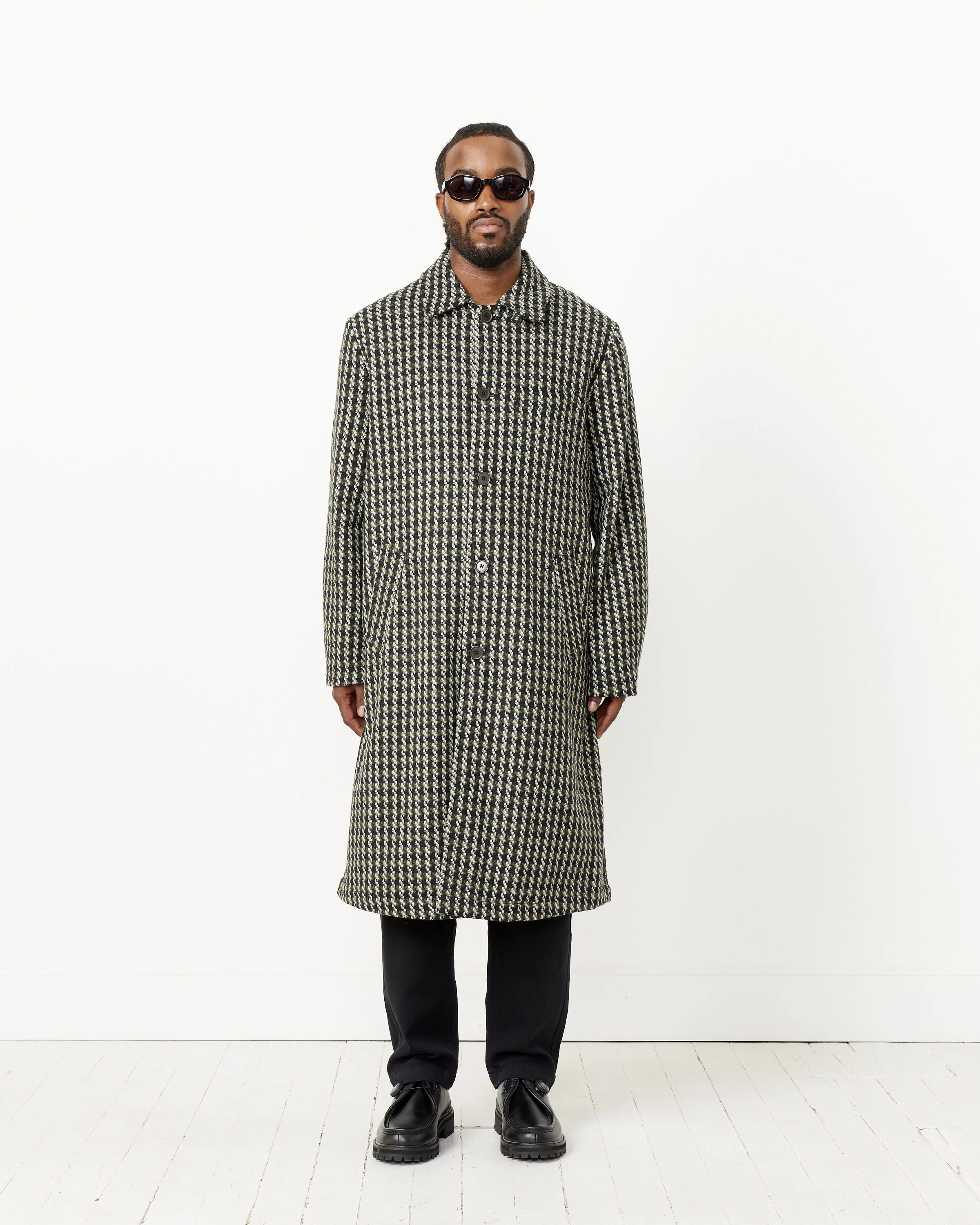 Long Swing Overcoat