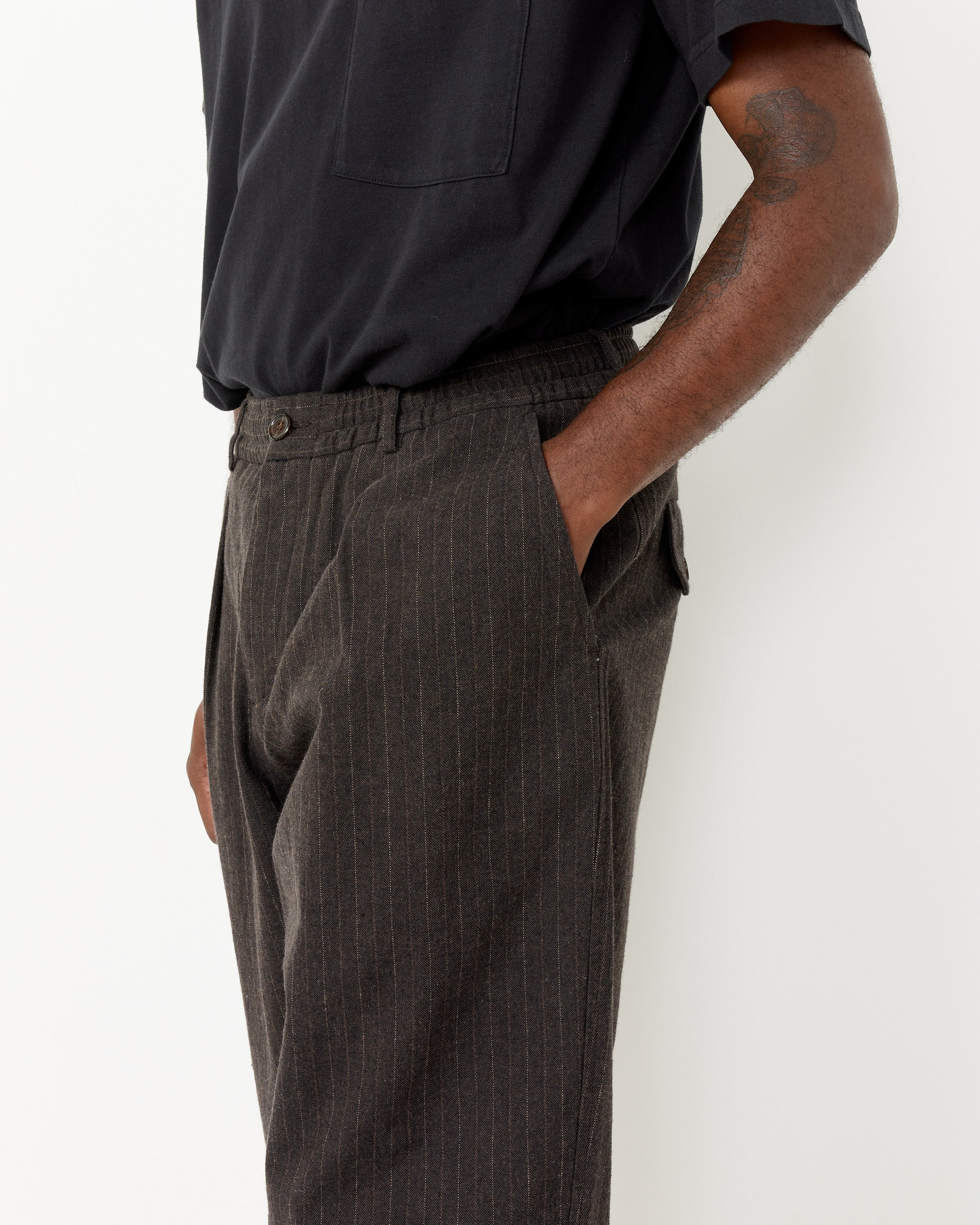 Pleated Track Pant - Image 3