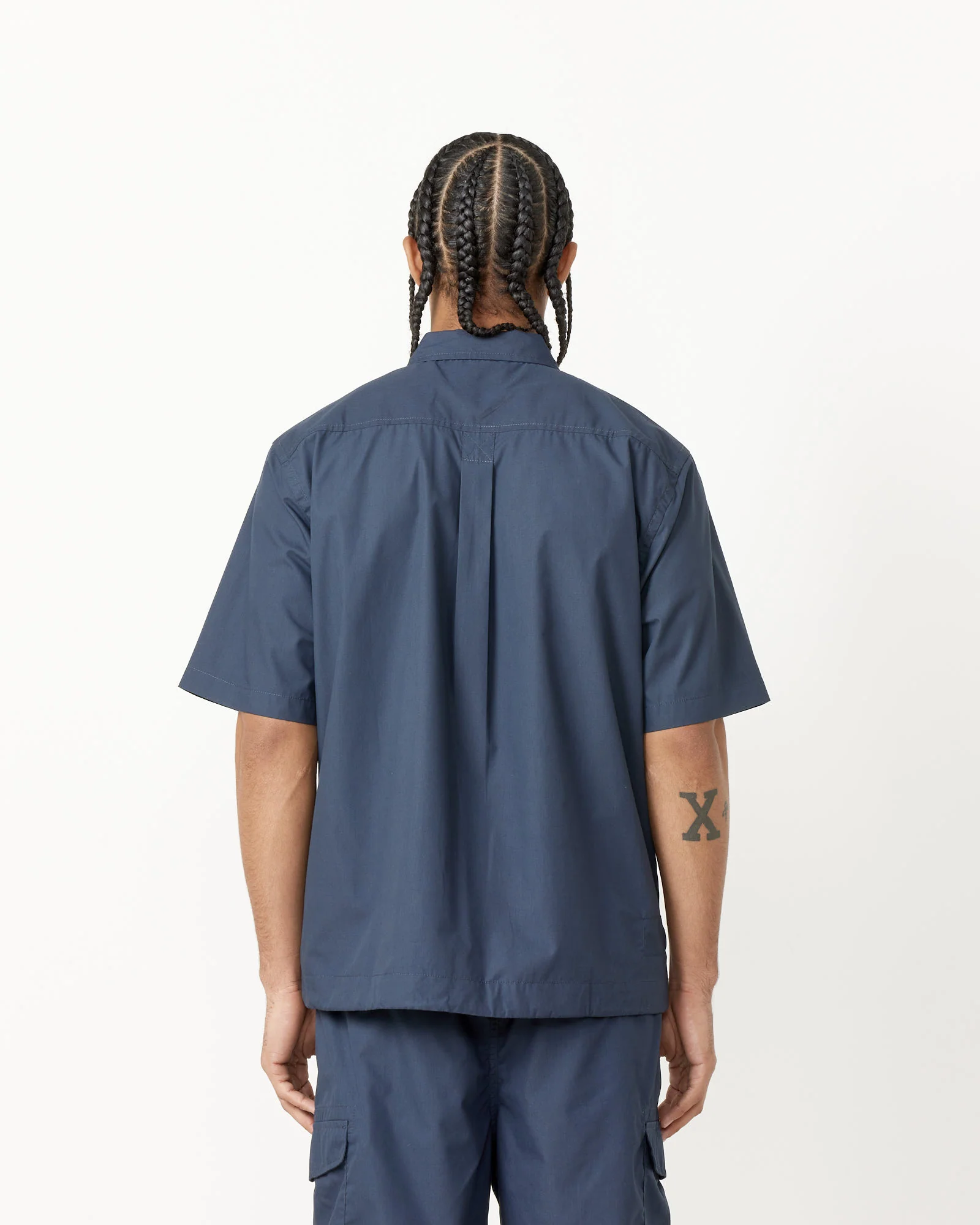 Tech Overshirt in Navy - Image 6