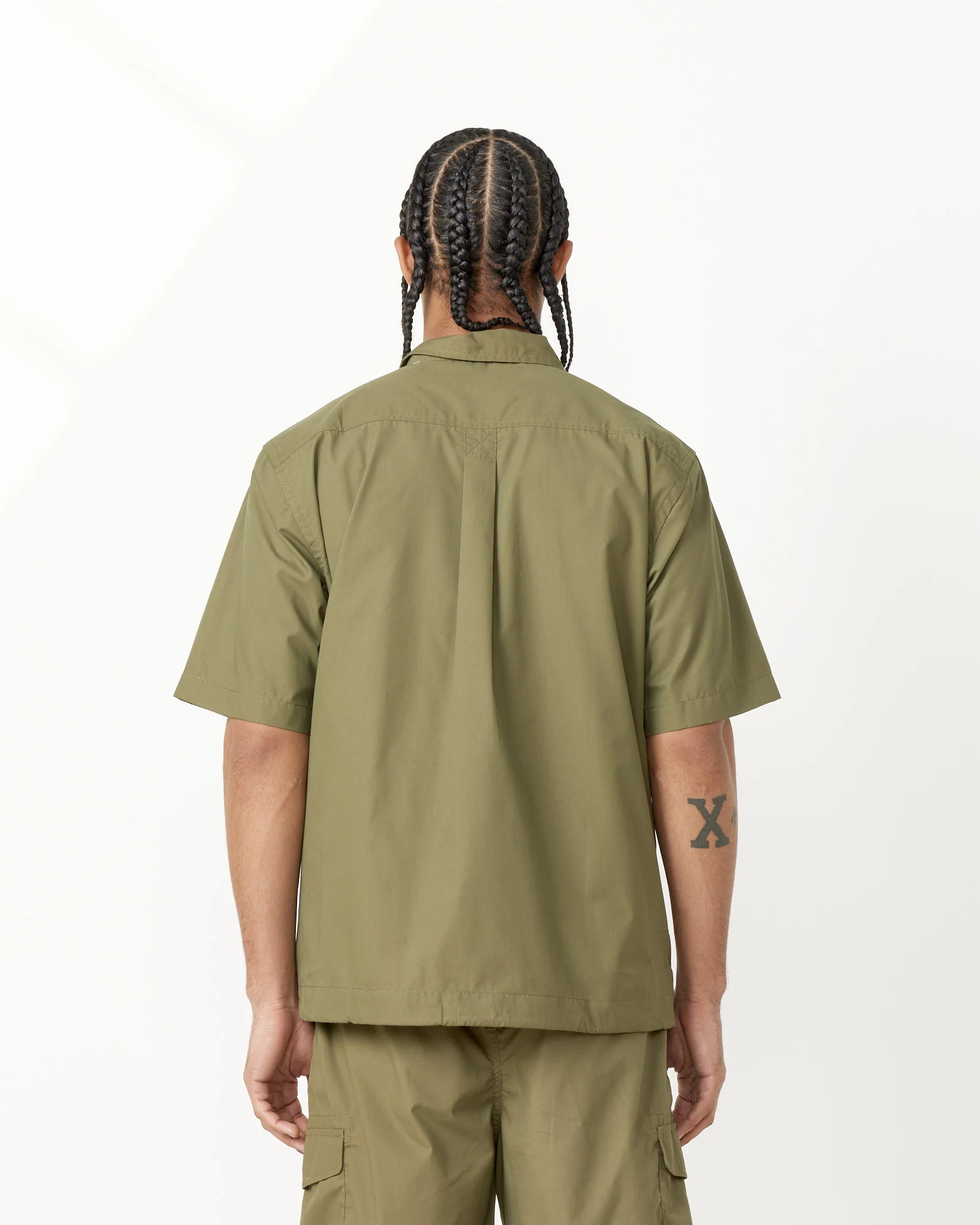 Tech Overshirt in Olive - Image 6