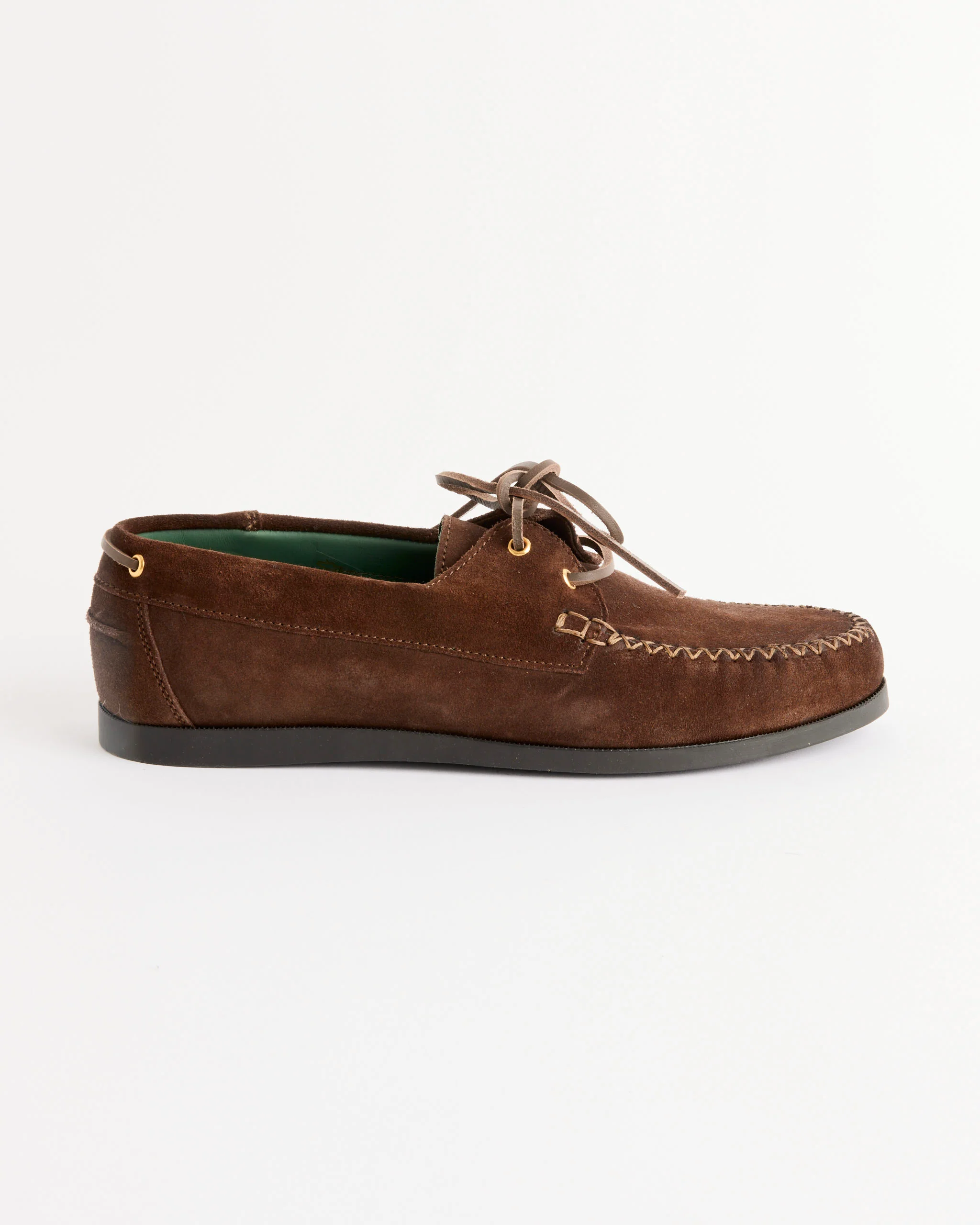 Boatman Suede in Dark Brown