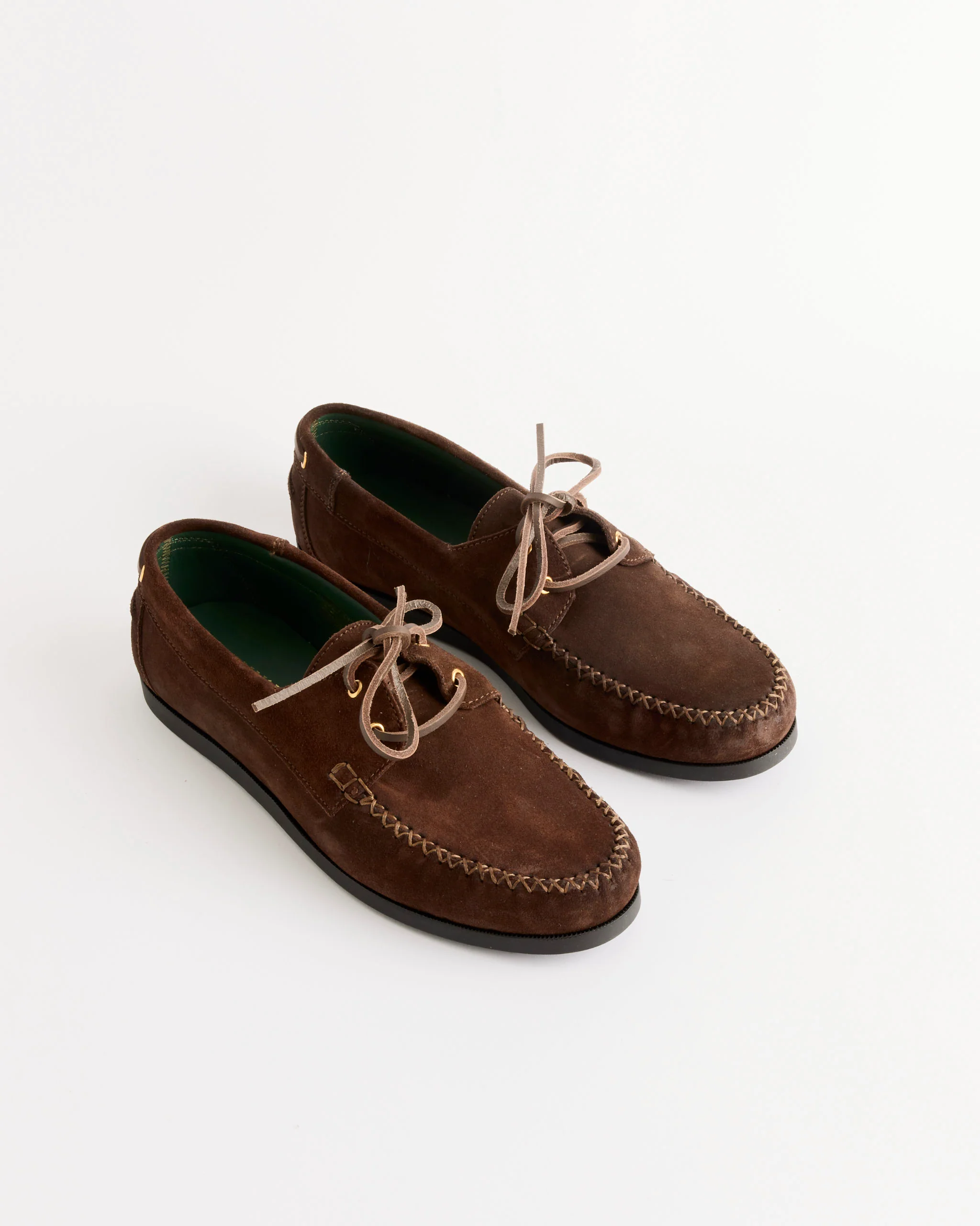 Boatman Suede in Dark Brown - Image 2