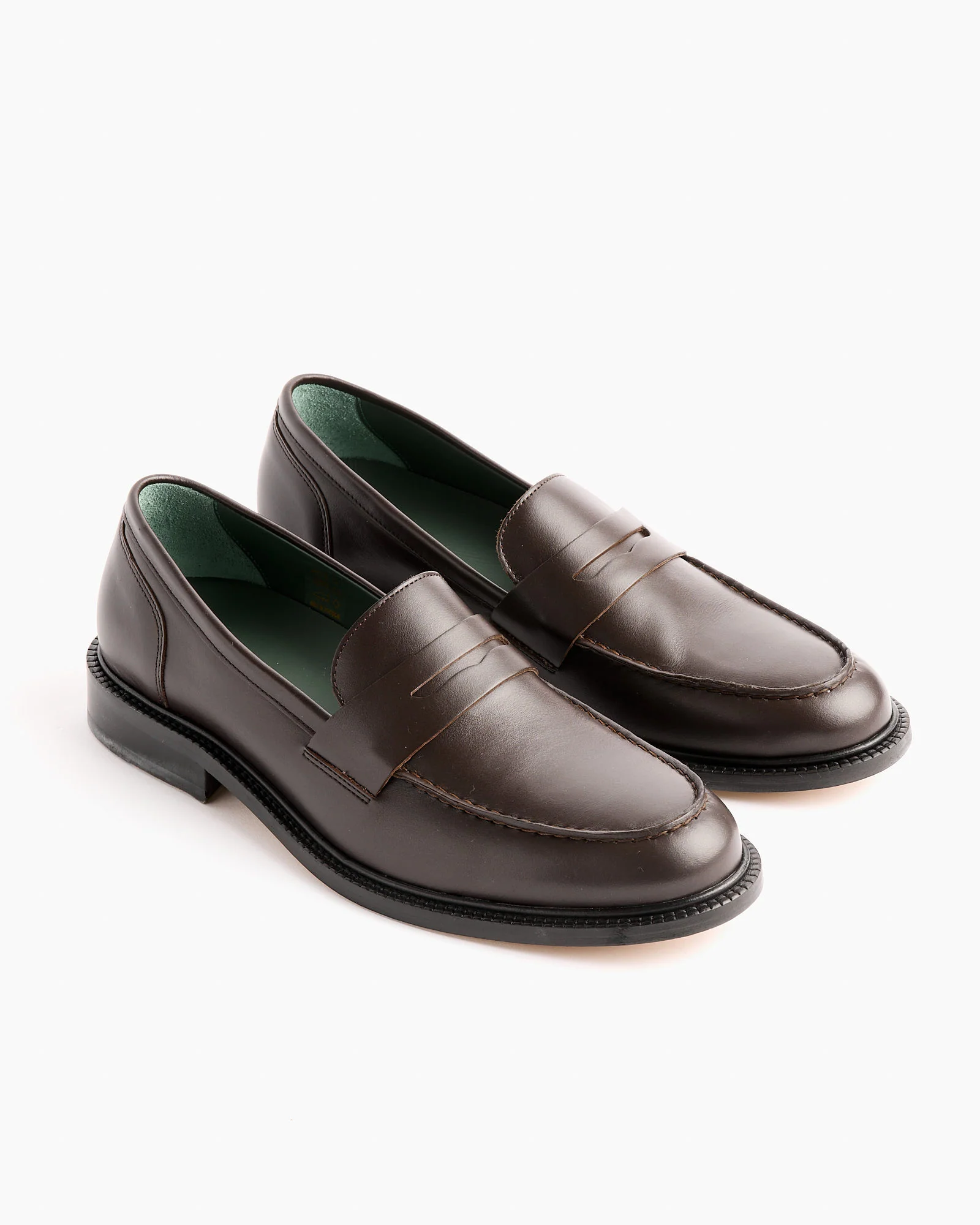 Townee Penny Loafer in Dark Brown - Image 3