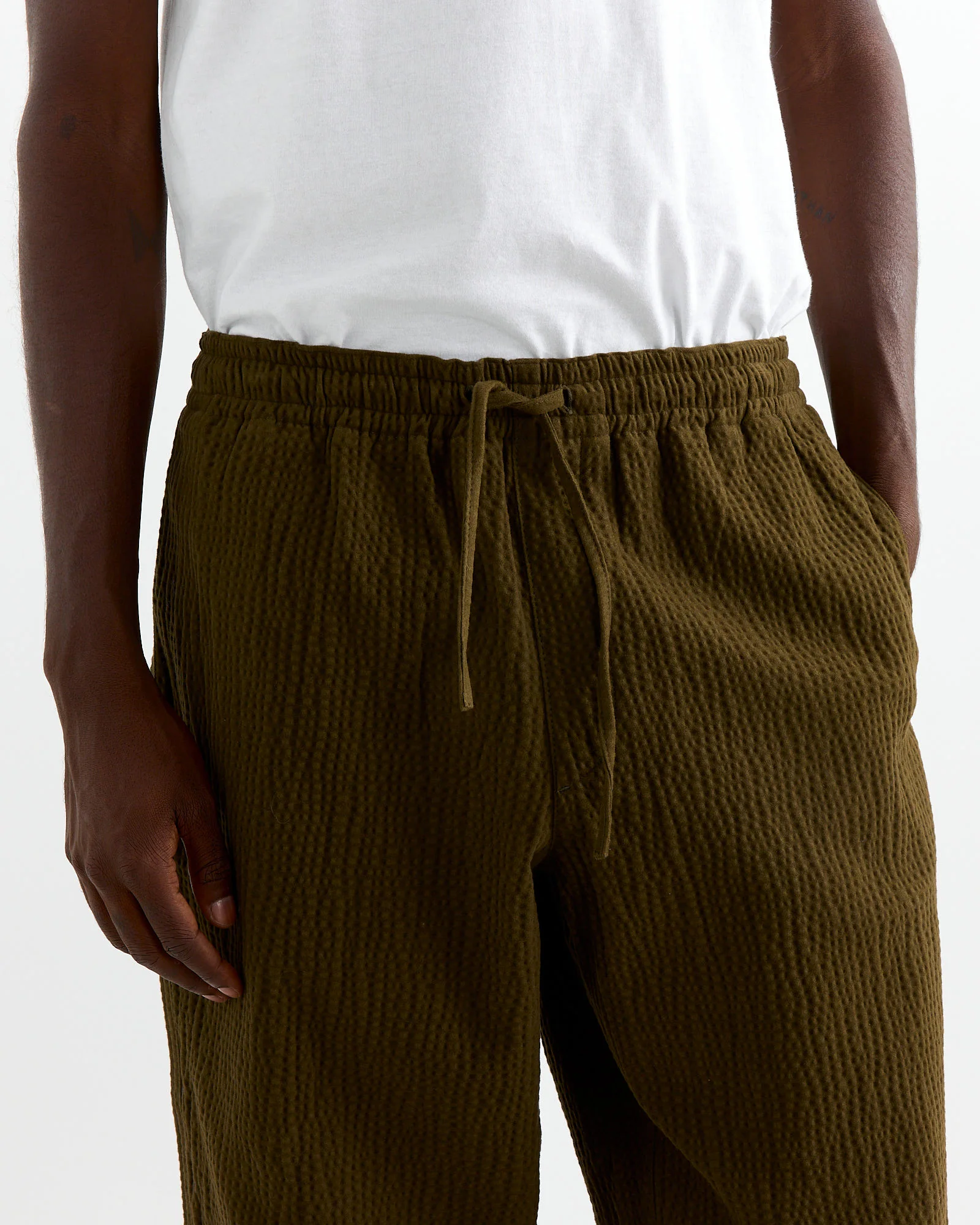 Alva Skate Trouser in Olive - Image 3