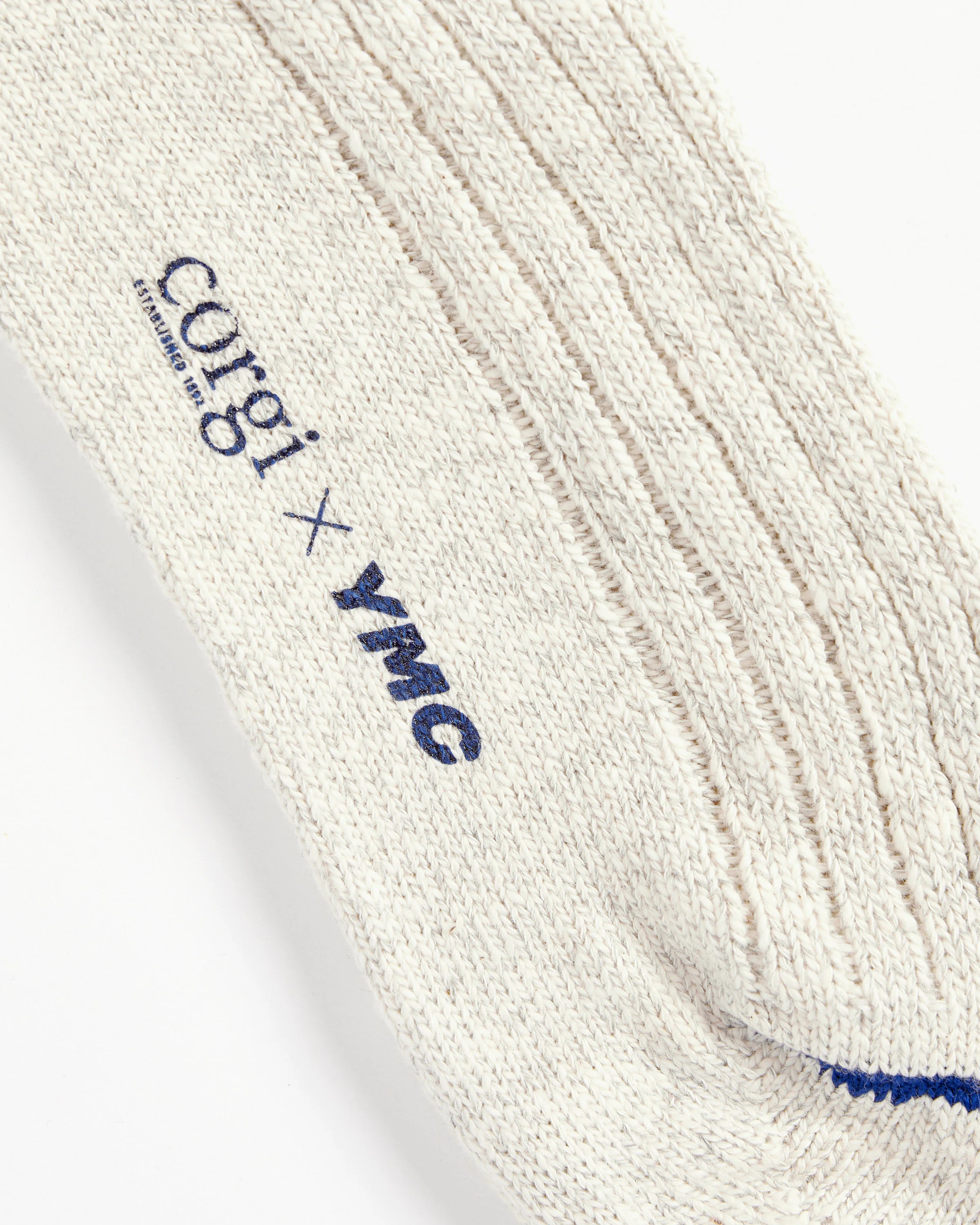 Block Slub Stripe Sock - Image 2