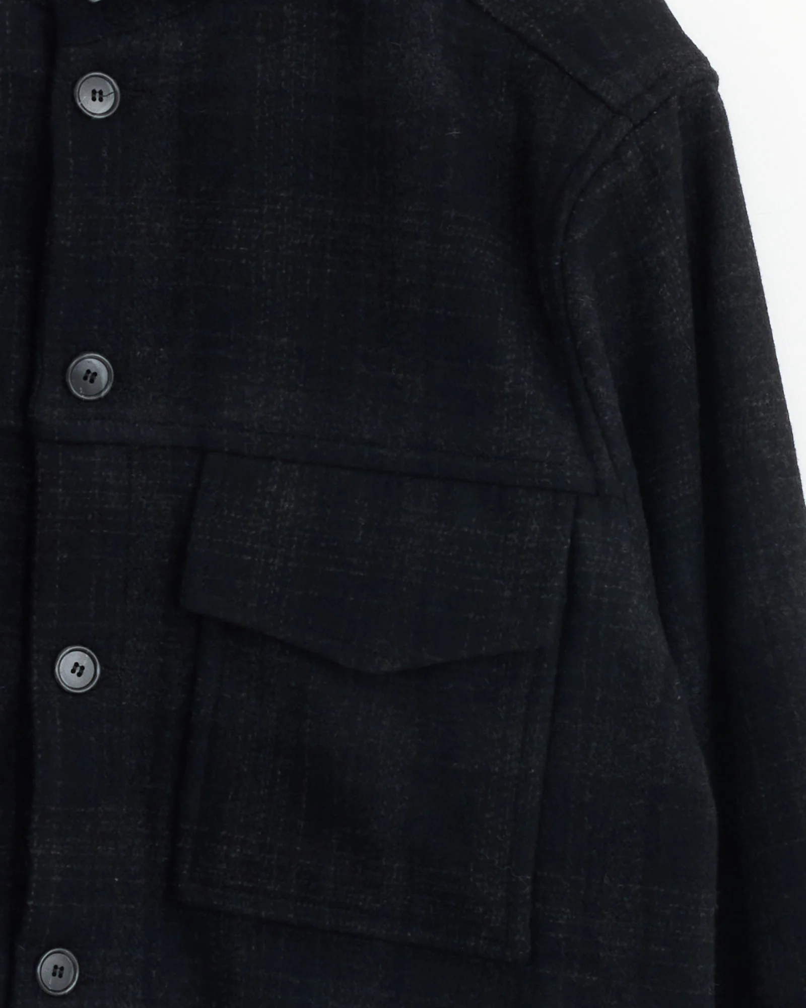 Cruiser Jacket in Black/Charcoal - Image 2