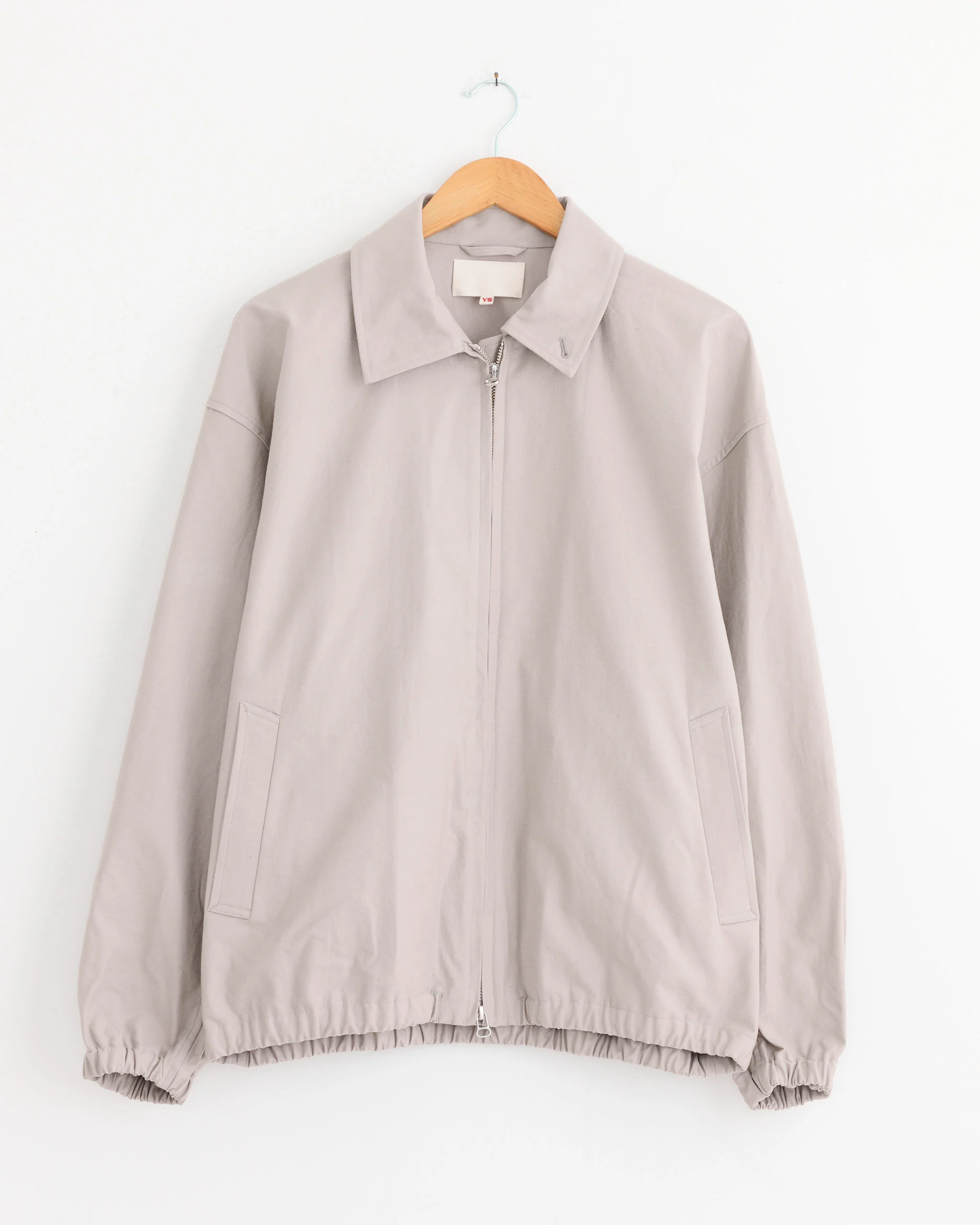 Zip Blouson in Beige